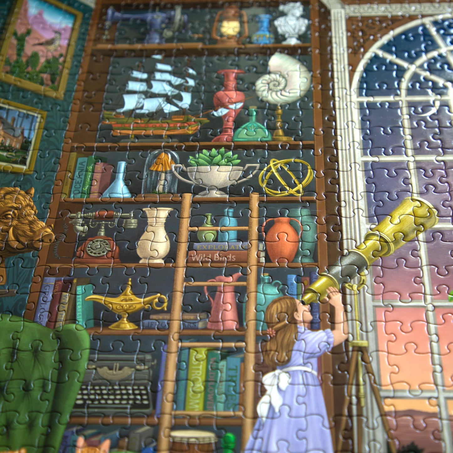Alchemist's Library 1000 Piece Jigsaw Puzzle | Unique Gifts for Women