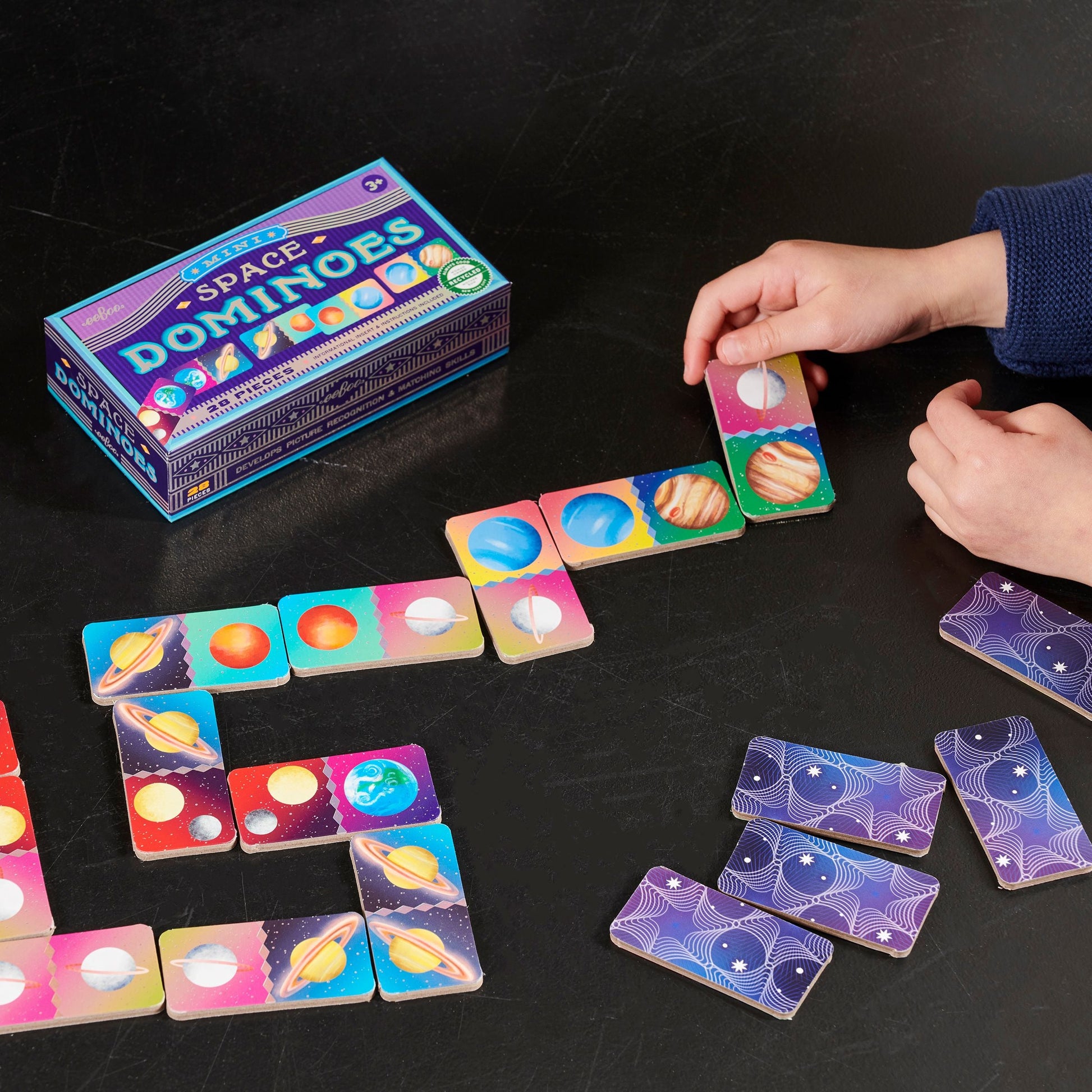 Space Mini Dominoes by eeBoo | Unique Fun Gifts