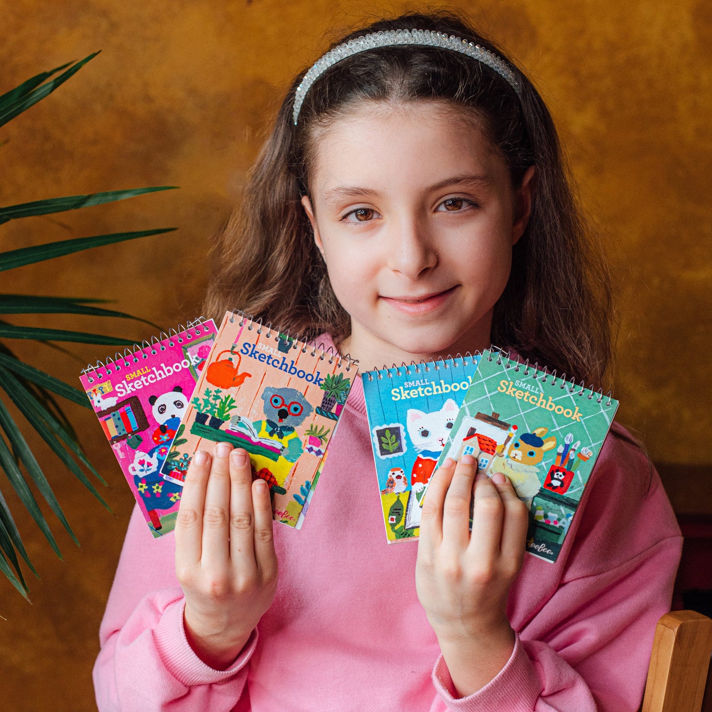 Yumi Small Sketchbook Assortment by eeBoo | Unique Fun Gifts