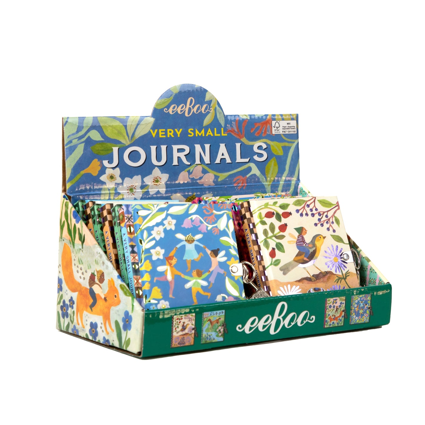 Very Small Journal Gemma Koomen Assortment by eeBoo | Unique Fun Gifts