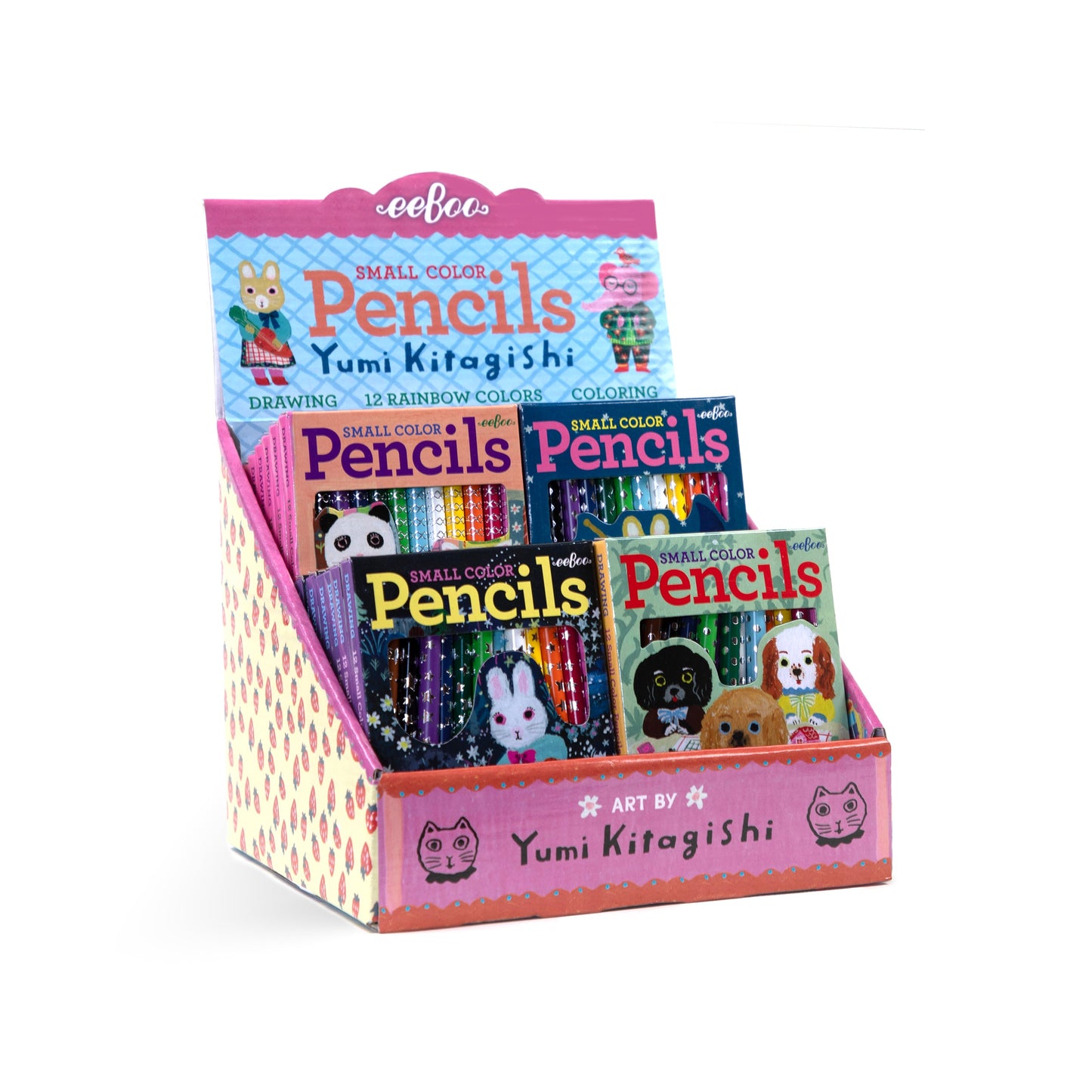 Yumi Small Pencils Assortment by eeBoo | Unique Fun Gifts