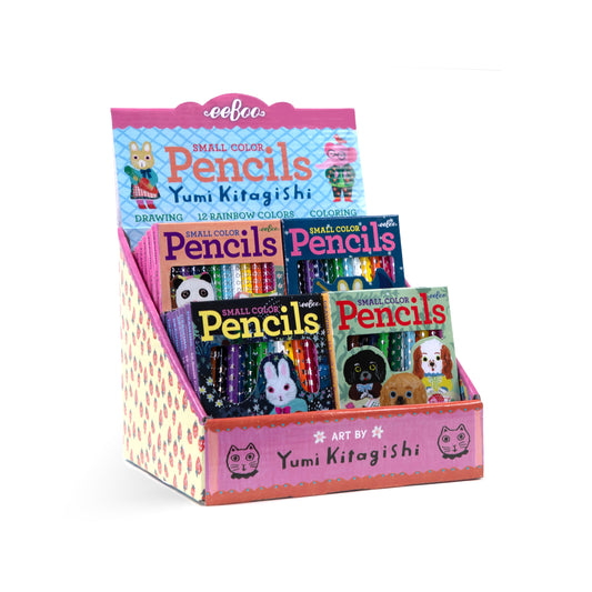 Yumi Small Pencils Assortment by eeBoo | Unique Fun Gifts
