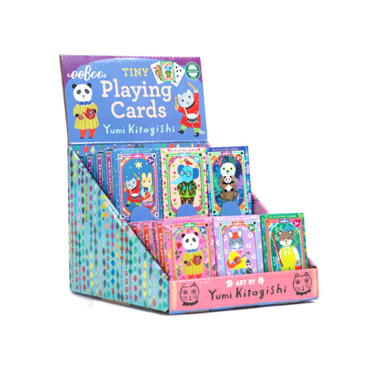 Yumi Tiny Playing Cards Assortment by eeBoo | Unique Fun Gifts