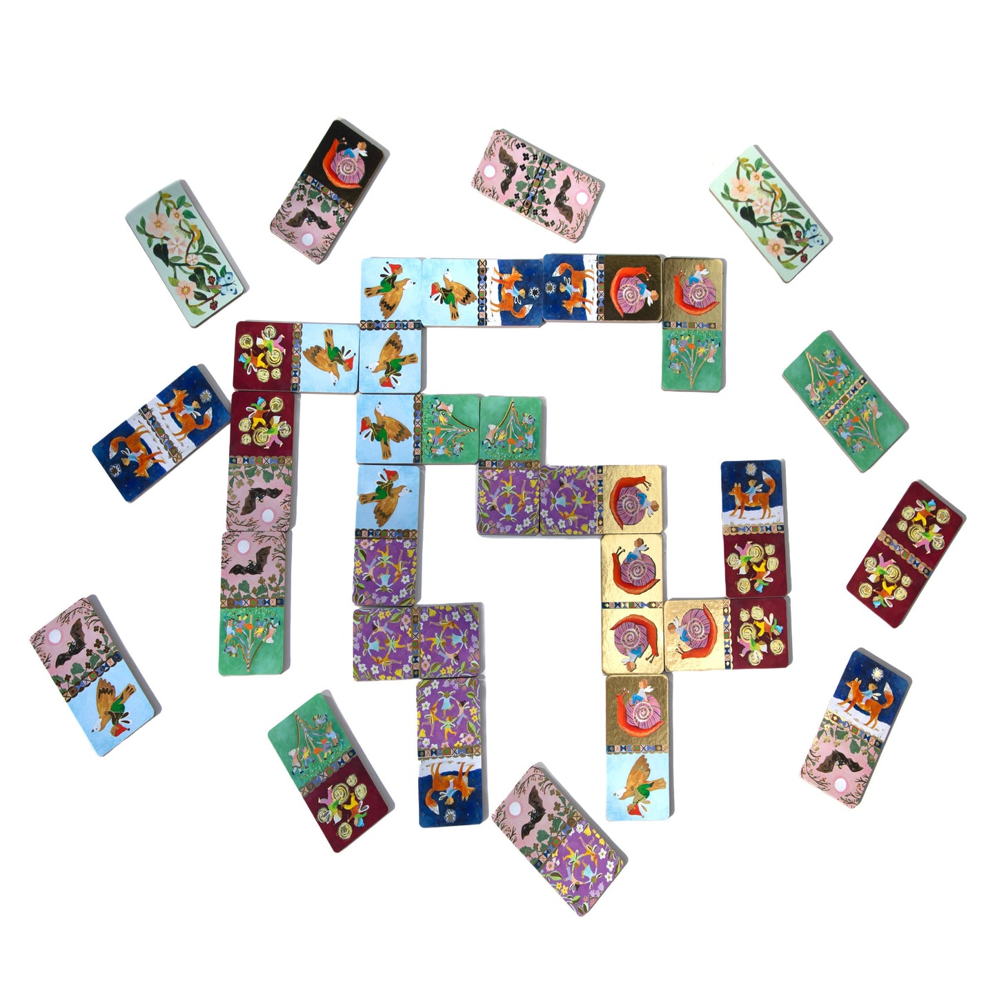 Cottage Fairies Giant Shiny Dominoes