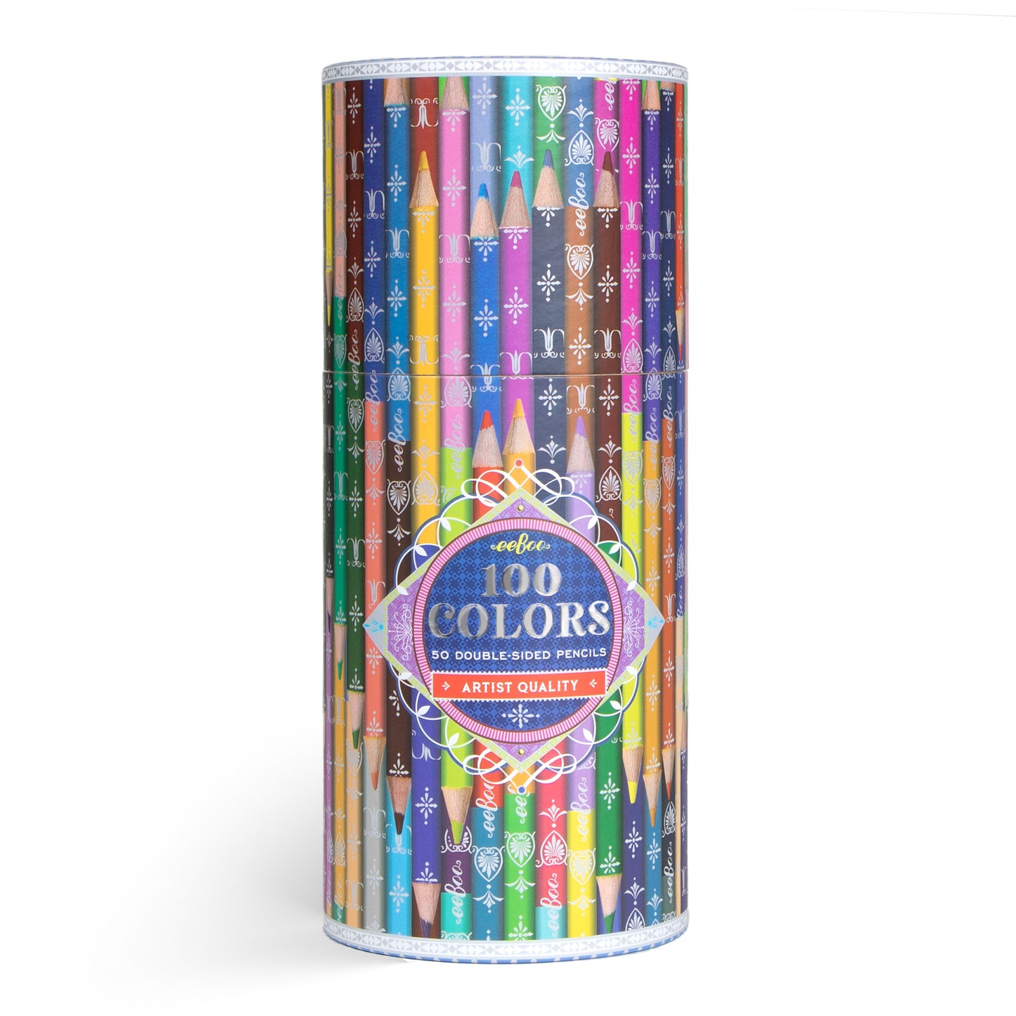 100 Colors 50 Double-Sided Color Pencils | Fun Unique Gifts for Kids & Adults