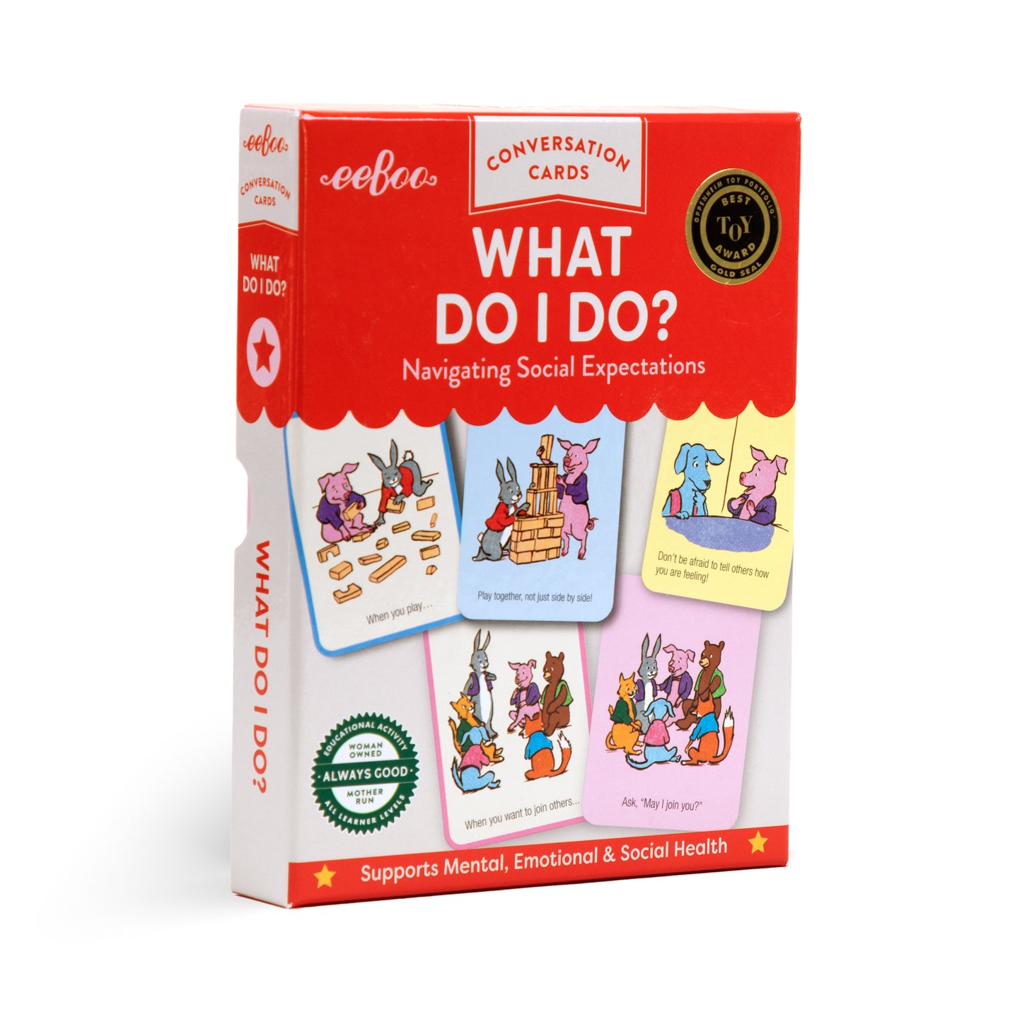 What Do I Do? Social and Emotional Flash Cards by eeBoo