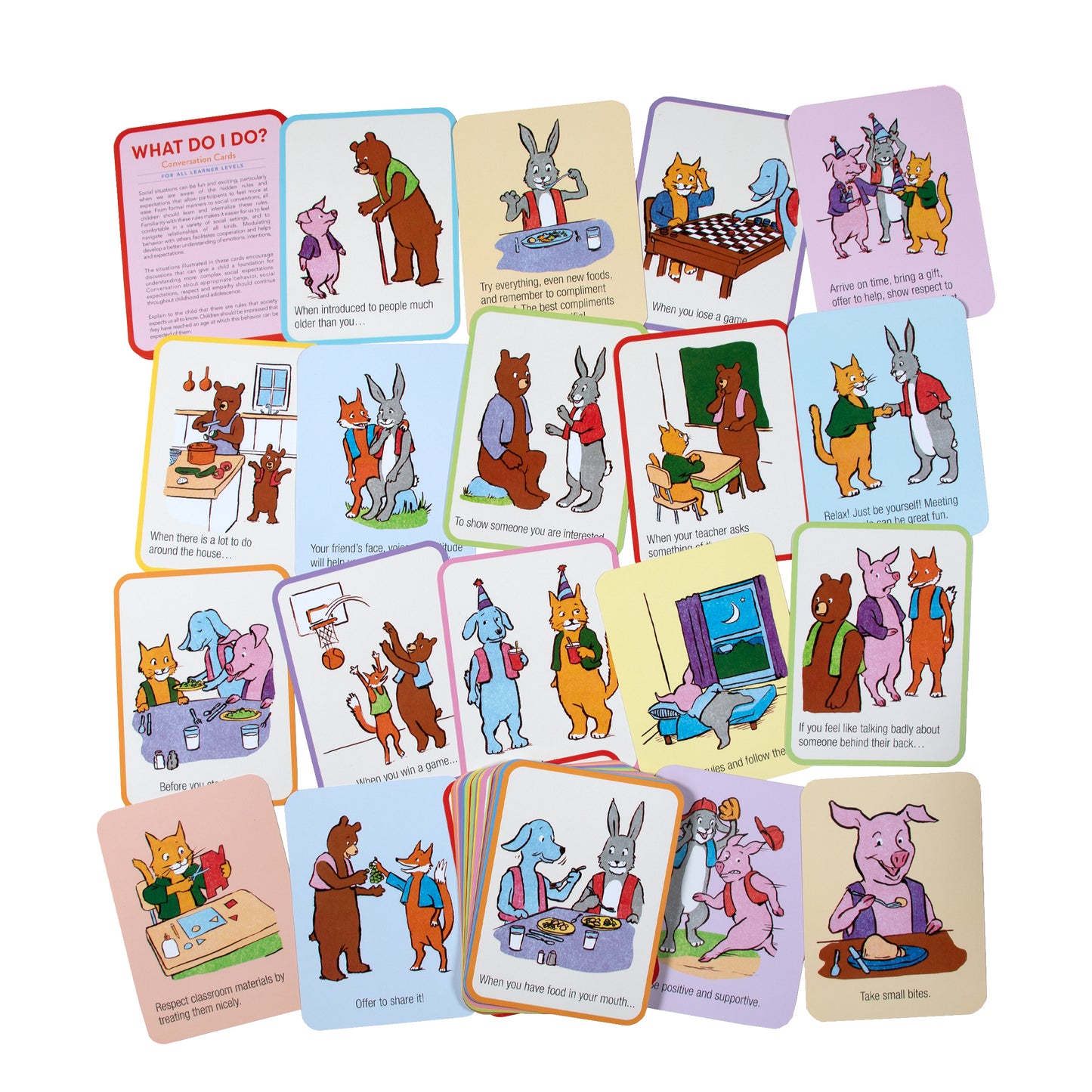 What Do I Do? Social and Emotional Flash Cards by eeBoo