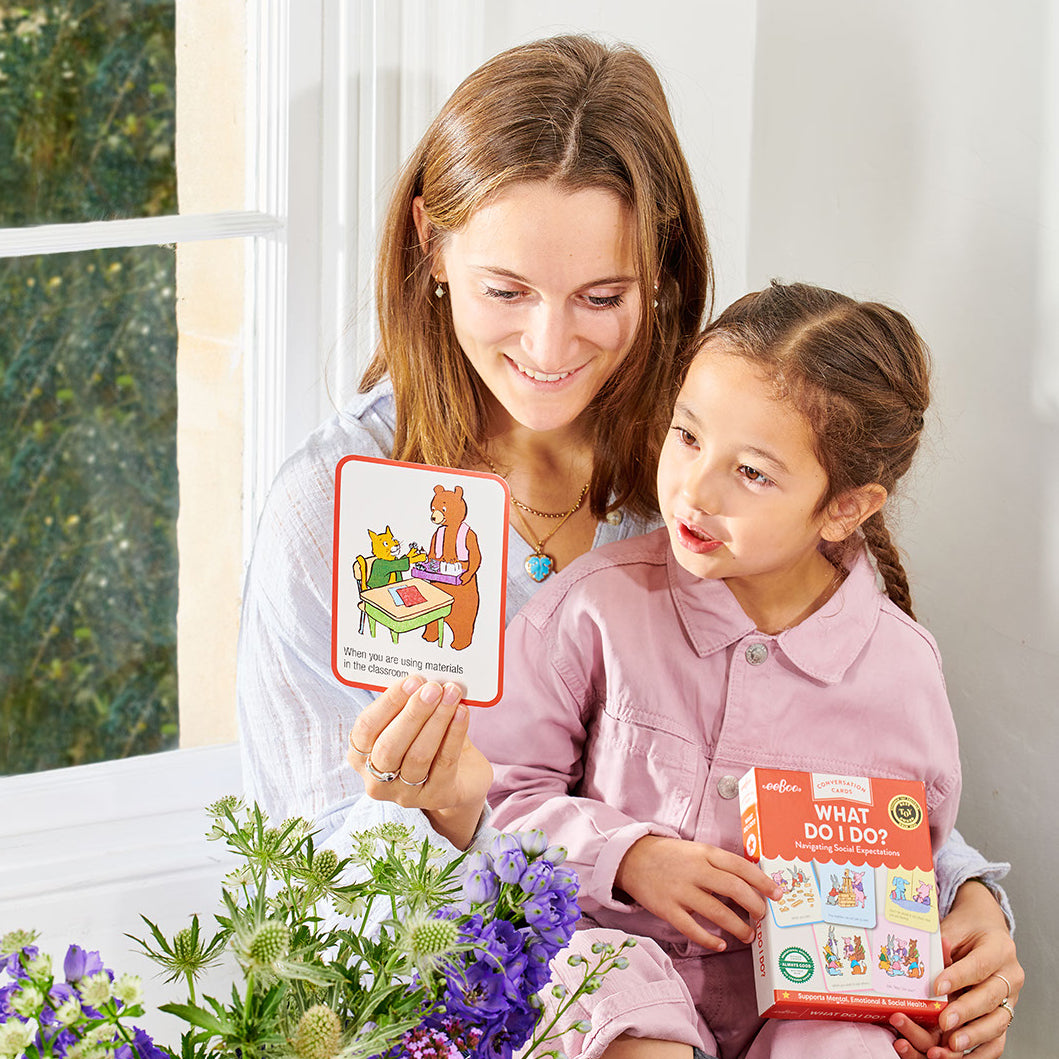 What Do I Do? Social and Emotional Flash Cards by eeBoo
