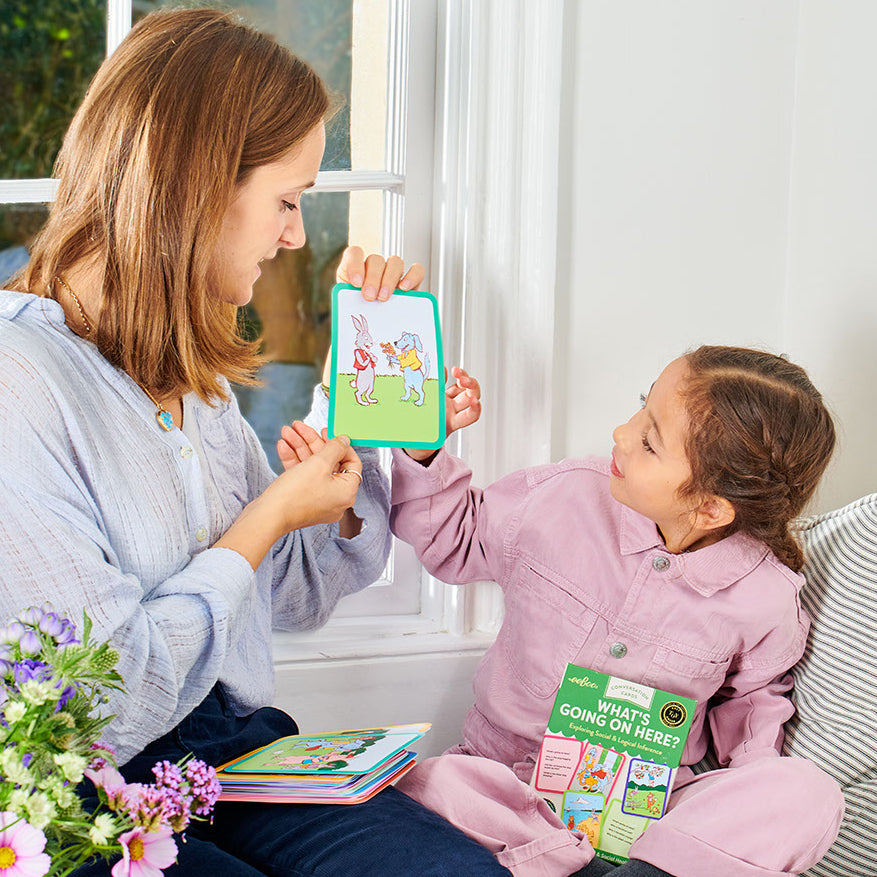 What's Going On Here? Conversation Cards