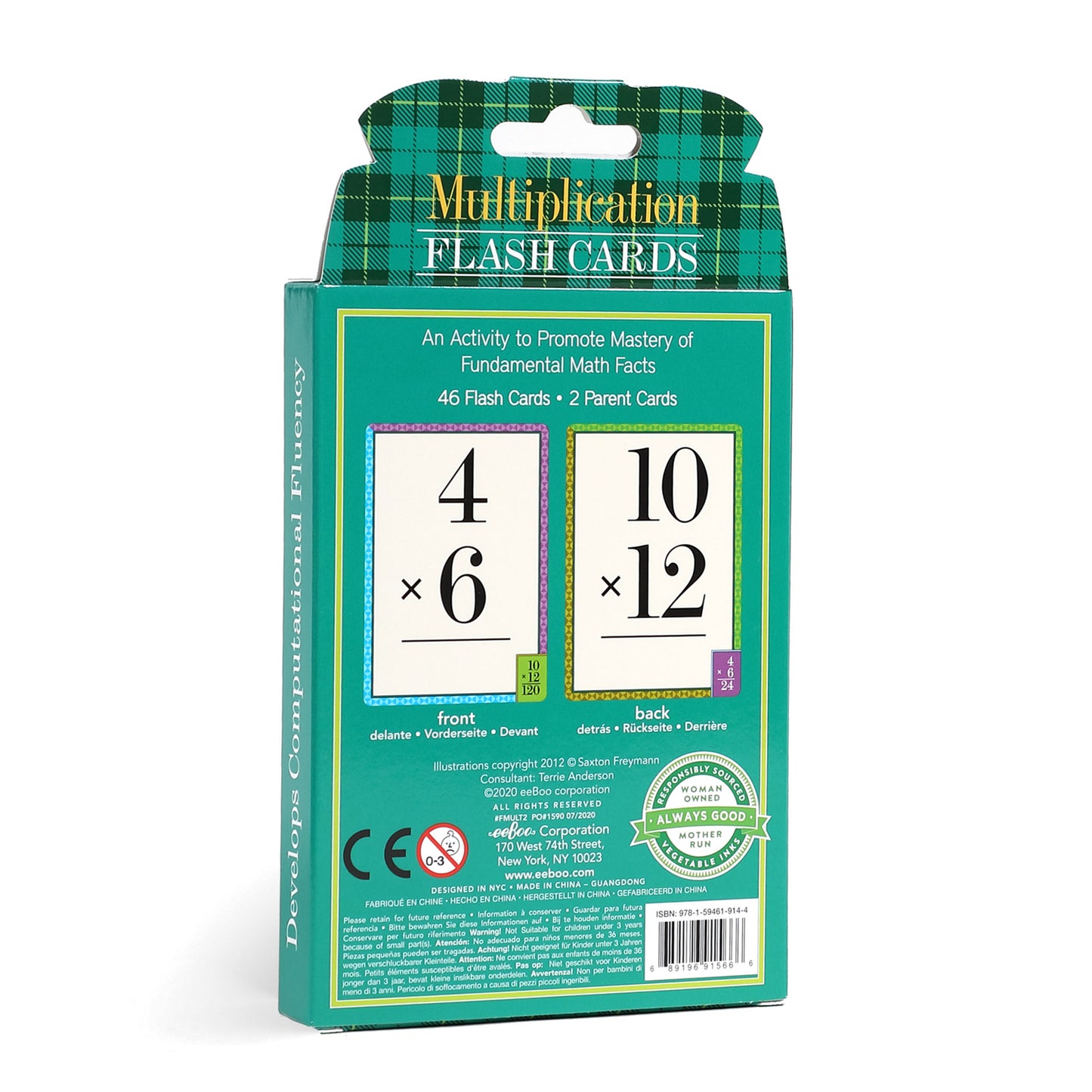 Multiplication Flash Cards