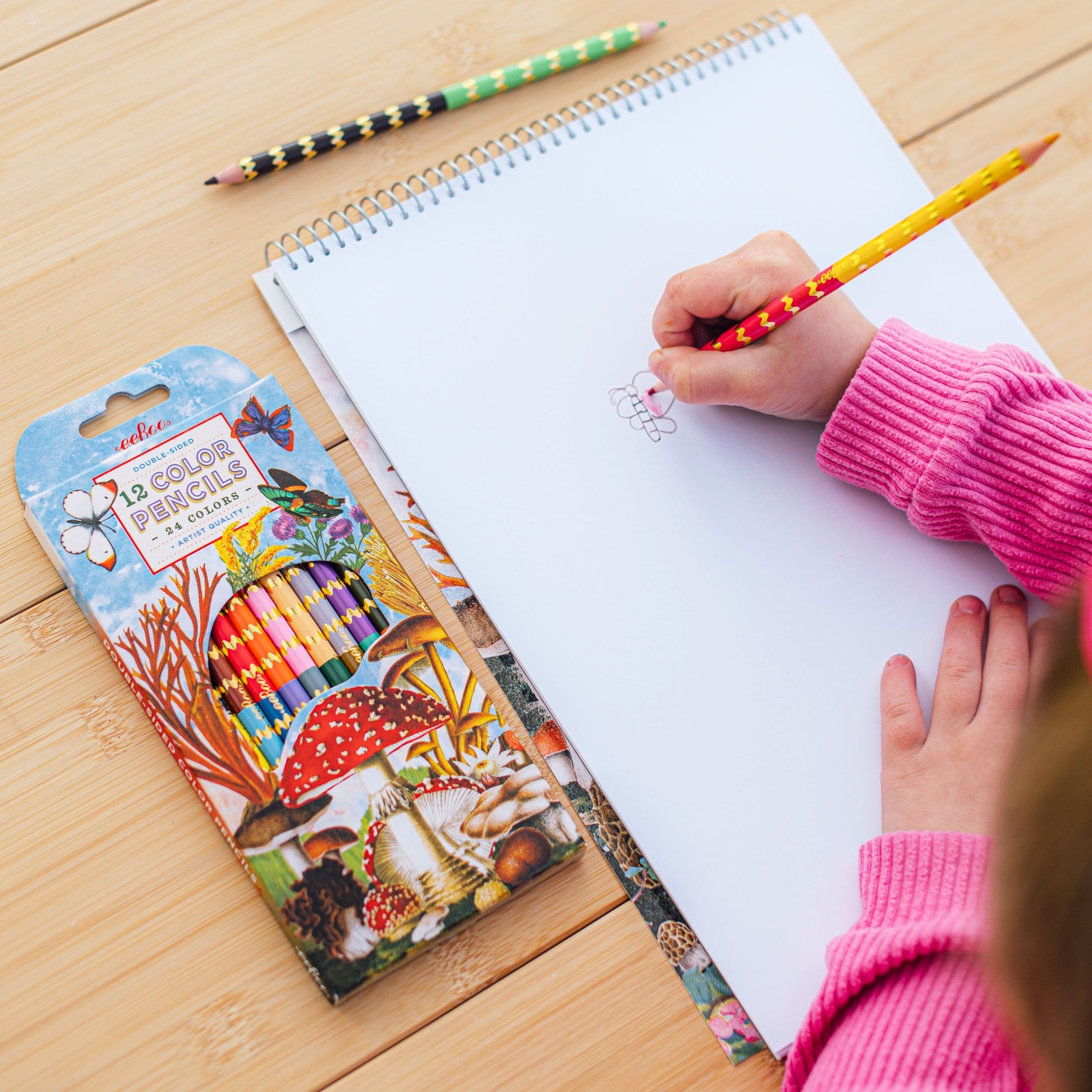Mushroom Sketchbook by eeBoo | Unique Fun Gifts