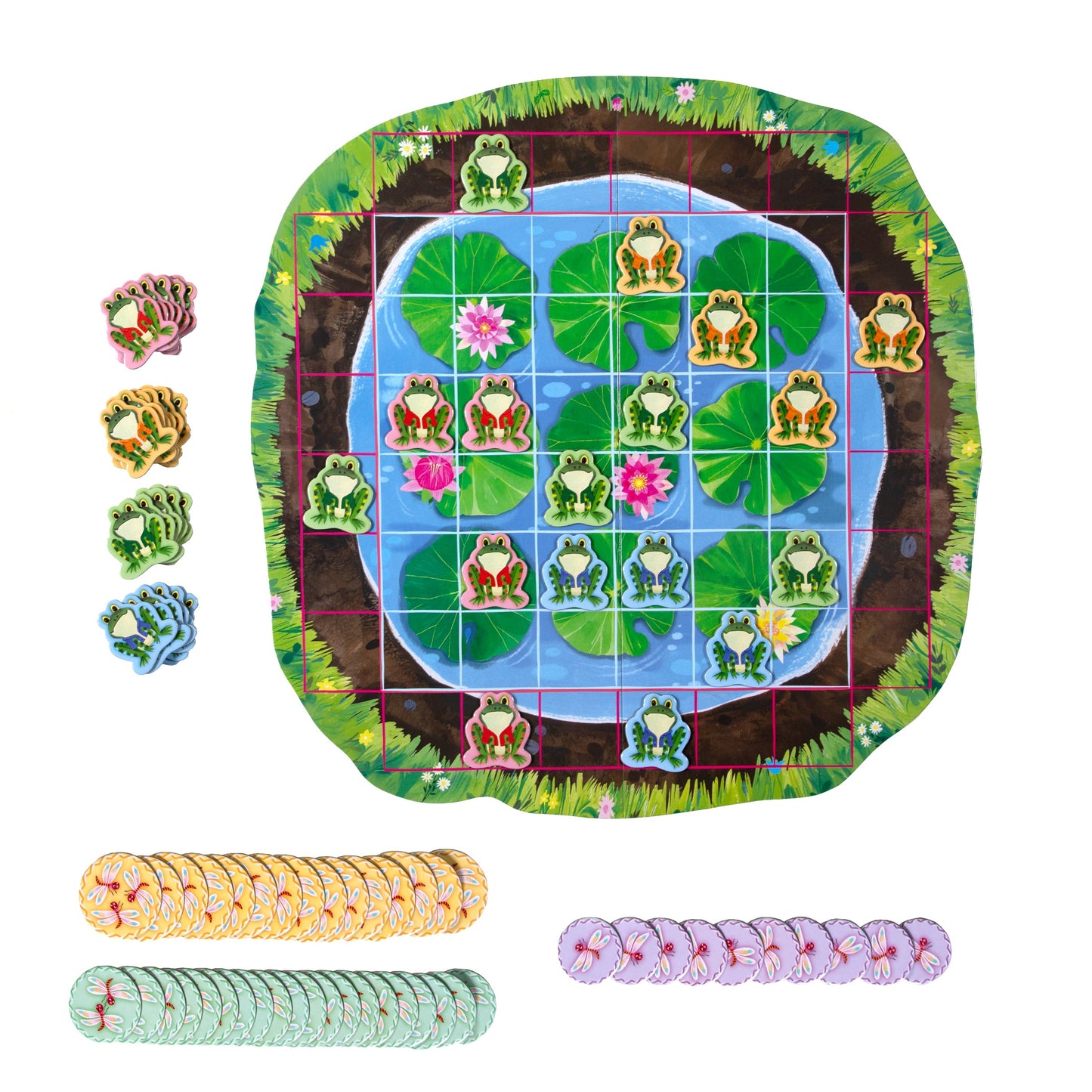 Frog Hopkins Shaped Game by eeBoo | Unique Fun Gifts
