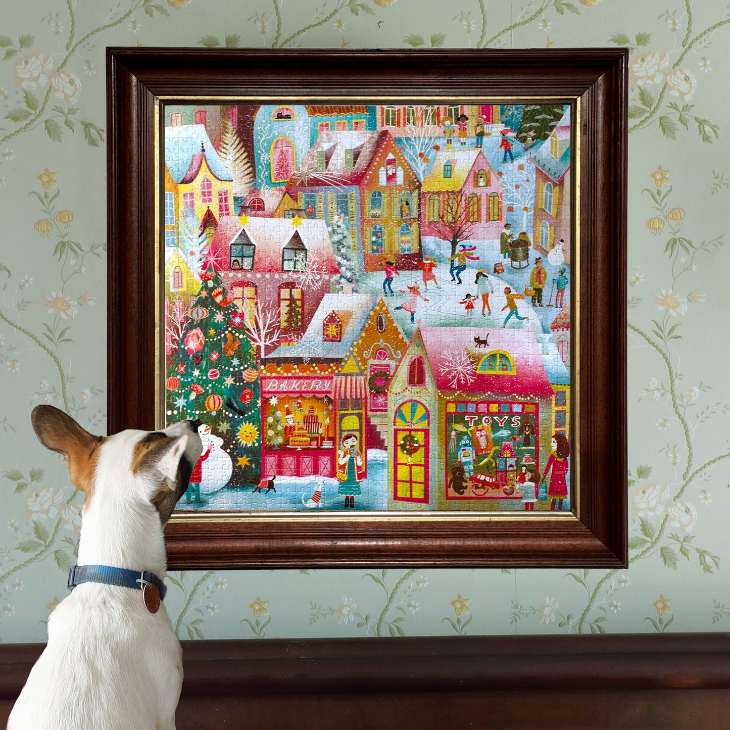 Holiday Village 1000 Piece Puzzle eeBoo