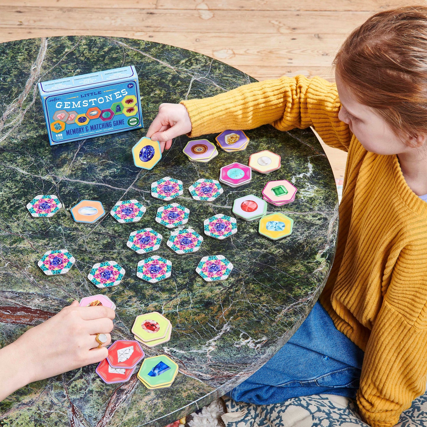 Gemstones Little Matching Game by eeBoo | Unique Fun Gifts
