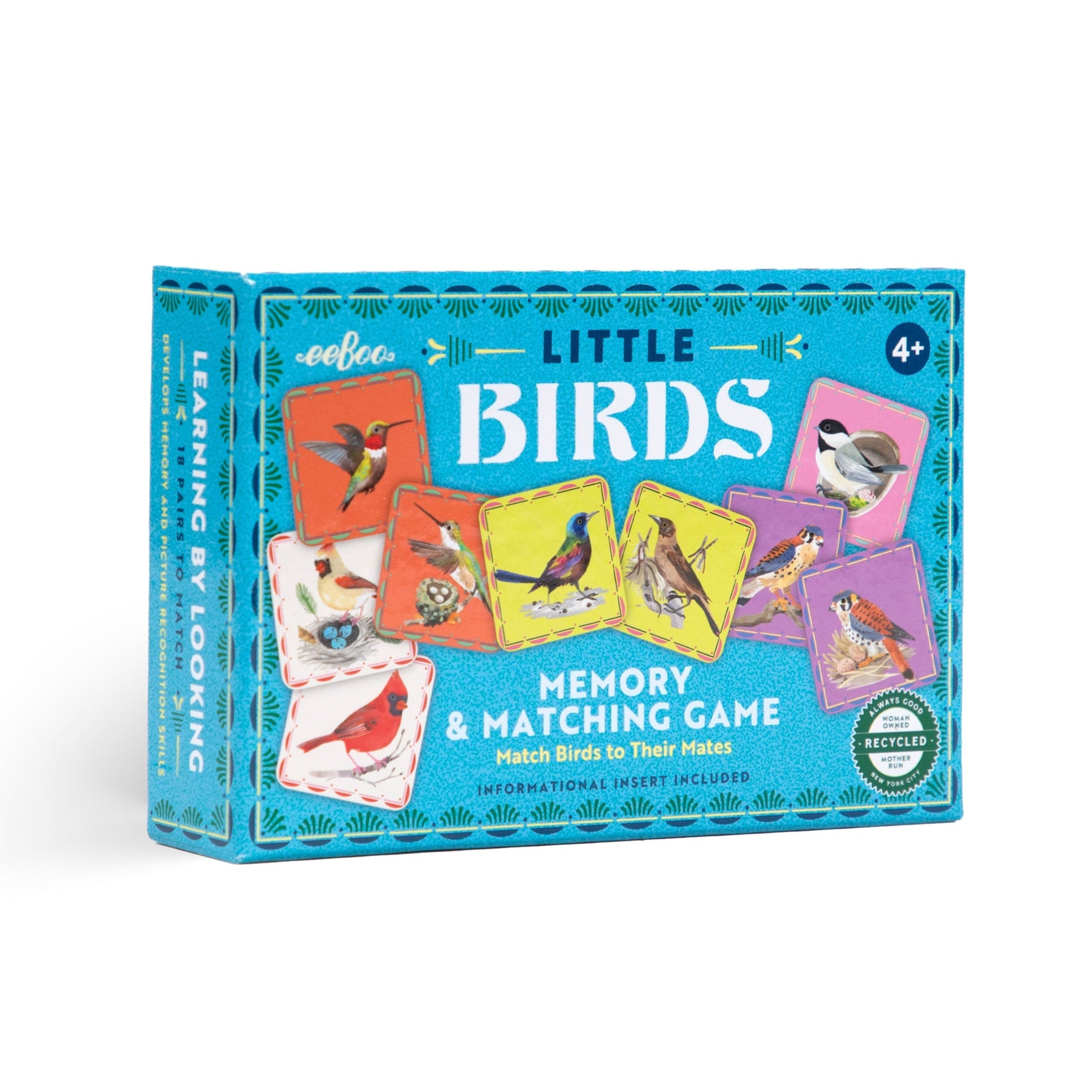 Birds Little Matching Game by eeBoo | Gifts for Age 4+