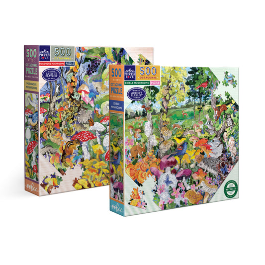 Mushroom Octagon Puzzle Bundle eeBoo