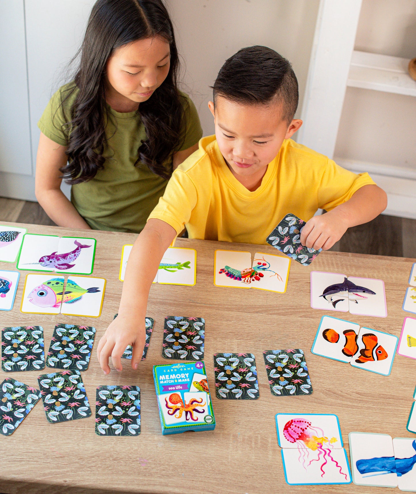 Memory Match & Make Card Game