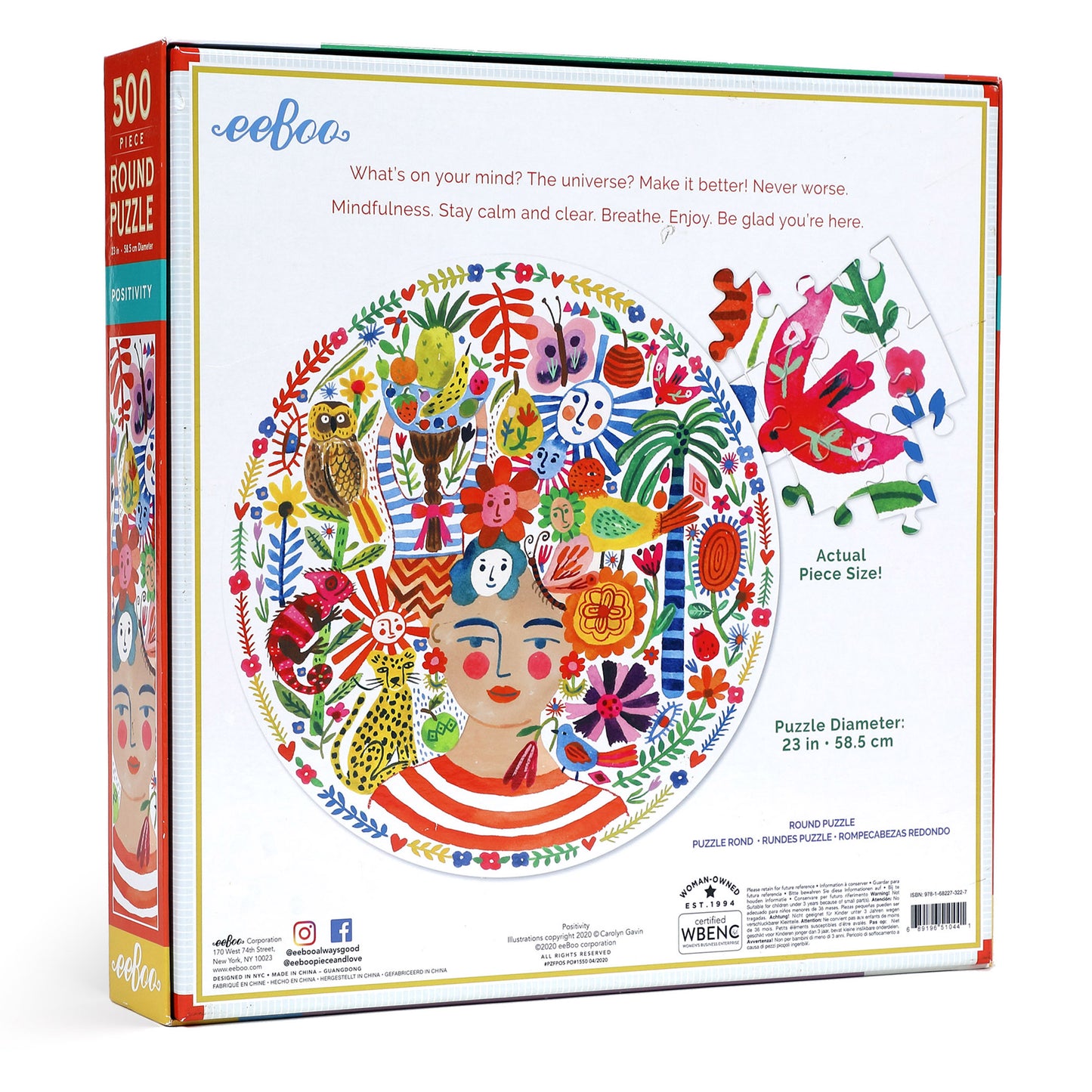 Positivity 500 Piece Puzzle