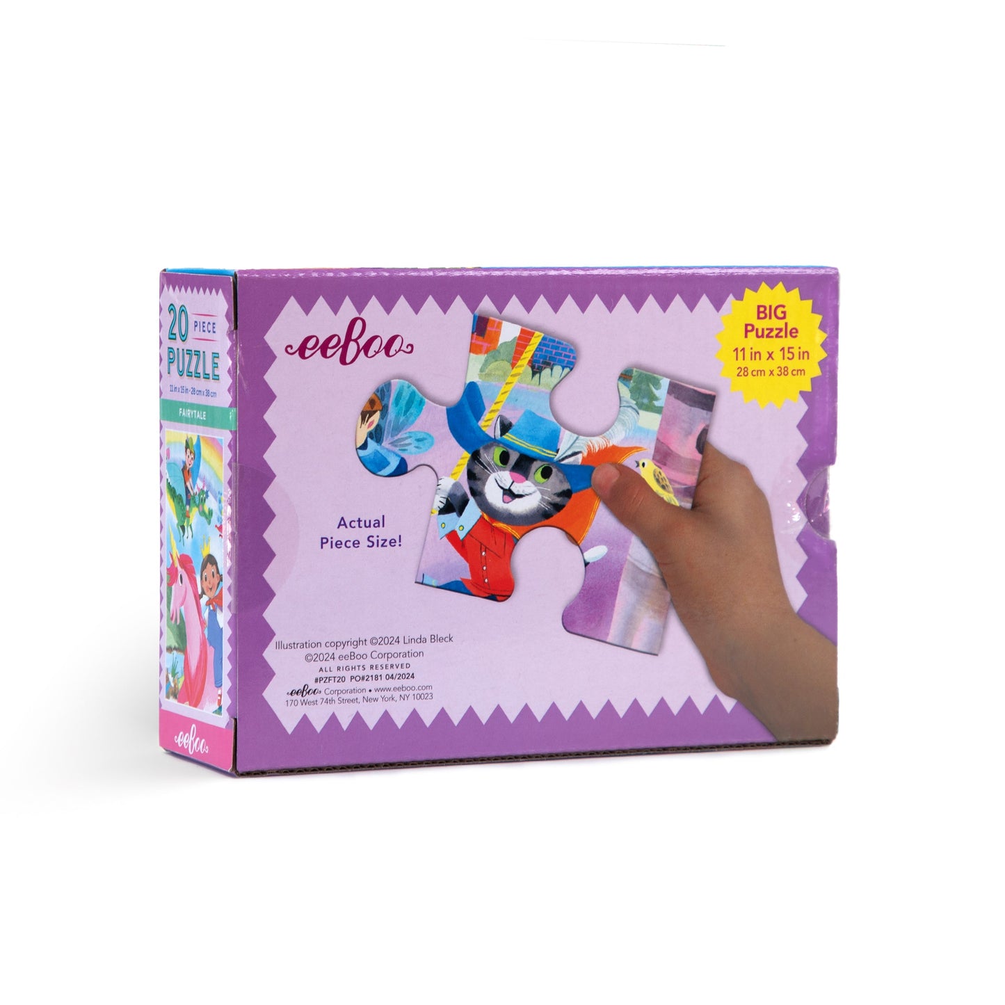 Fairytale 20 Piece Jigsaw Puzzle by eeBoo | Unique Fun Gifts