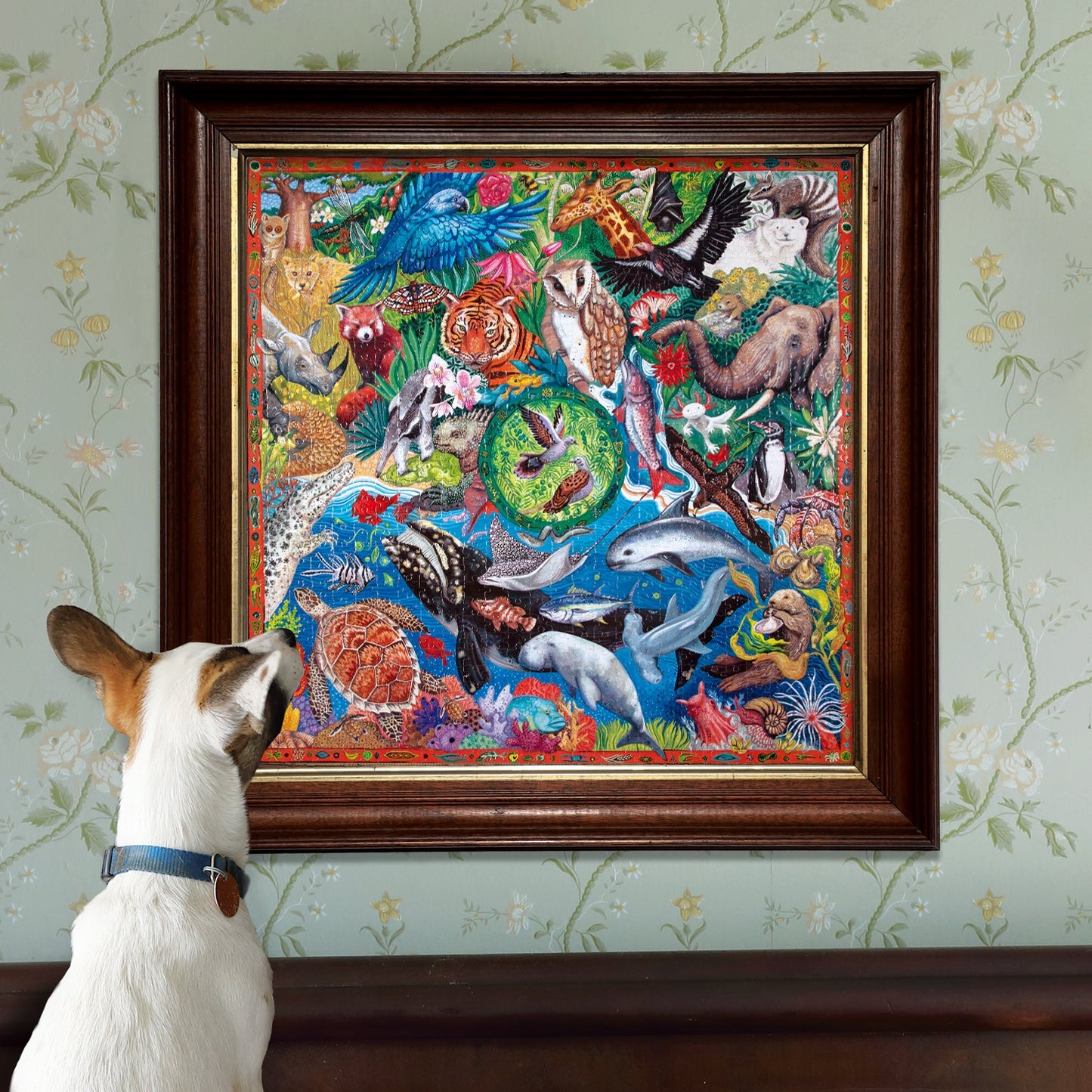 Wild World 1000 Piece Jigsaw Puzzle by eeBoo | Unique Beautiful Gifts