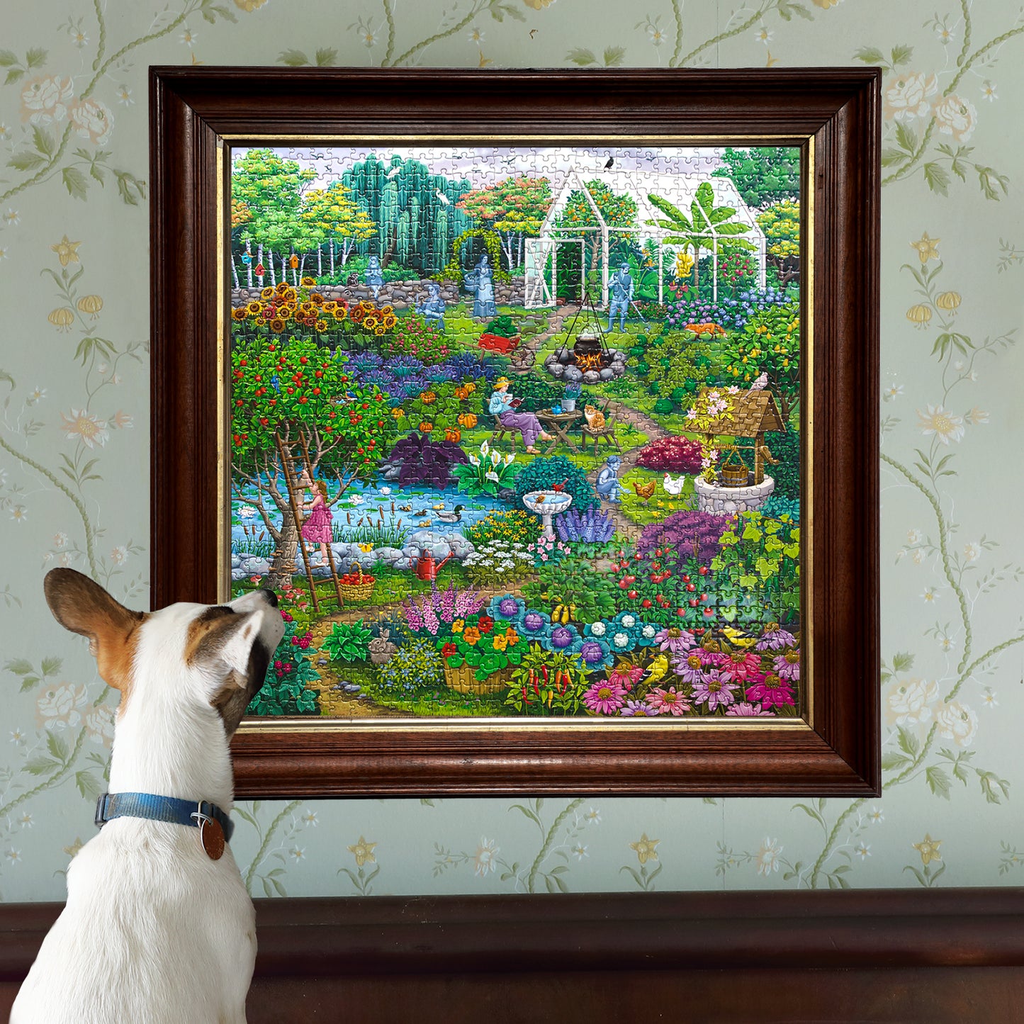 Alchemist's Orchard 1000 Piece Jigsaw Puzzle by eeBoo | Unique Fun Gifts