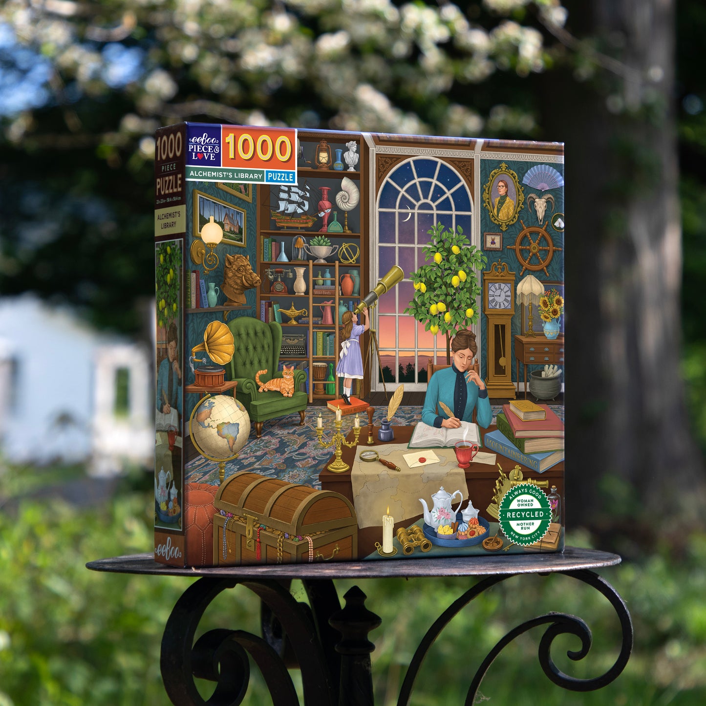 Alchemist's Library 1000 Piece Jigsaw Puzzle | Unique Gifts for Women