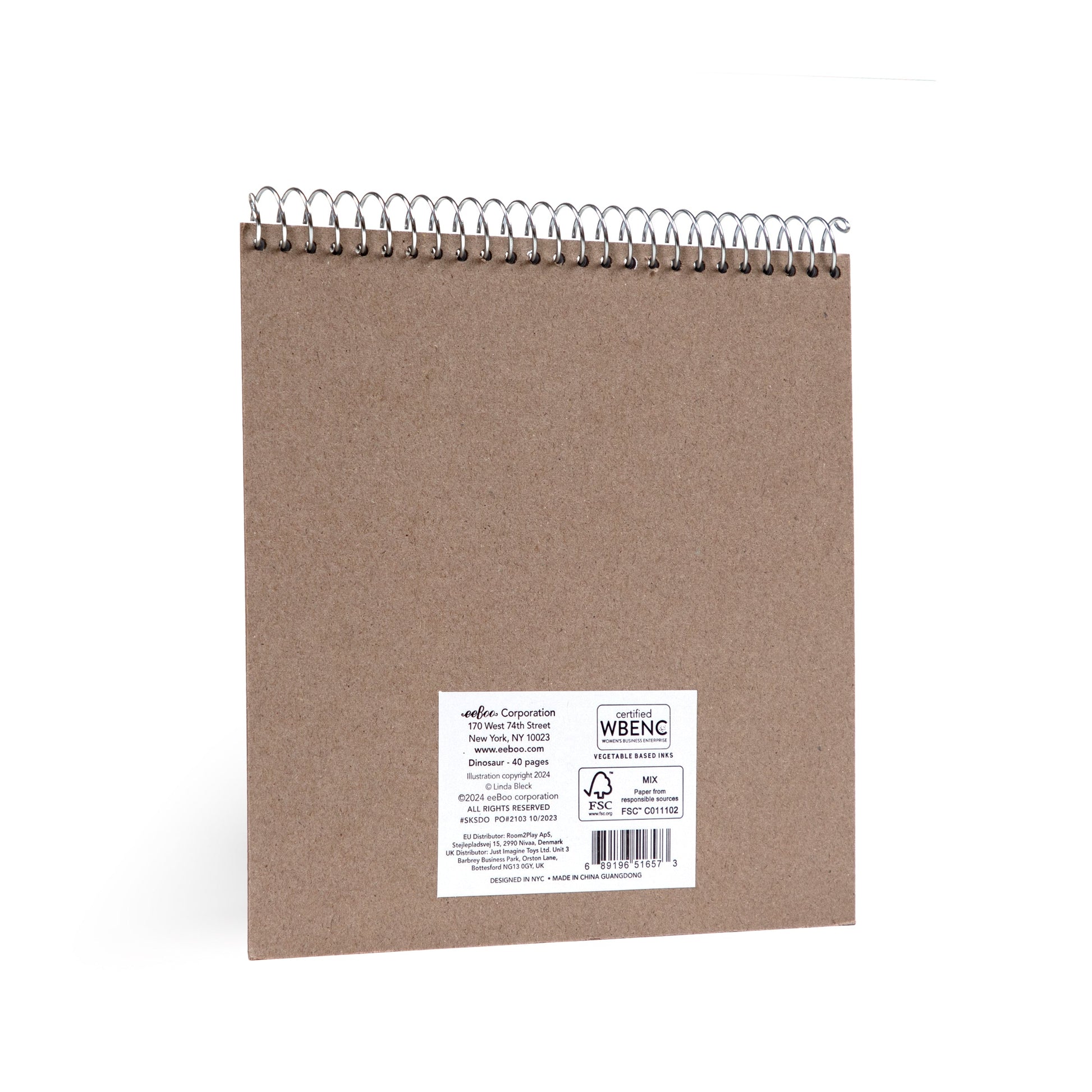 King Fox Square Sketchbook by eeBoo | Unique Fun Gifts
