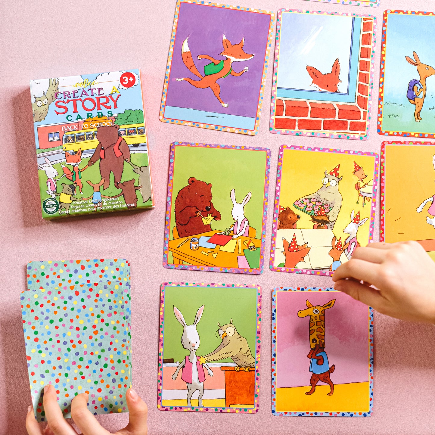 Back to School Create A Story Cards