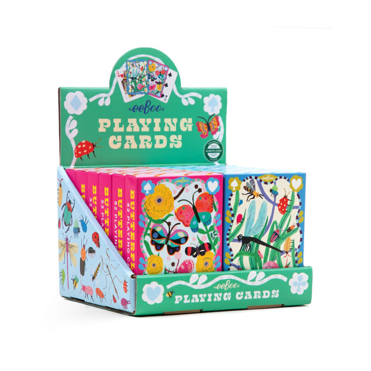 Butterflies & Bugs Playing Cards Assortment (12) by eeBoo | Unique Fun Gifts