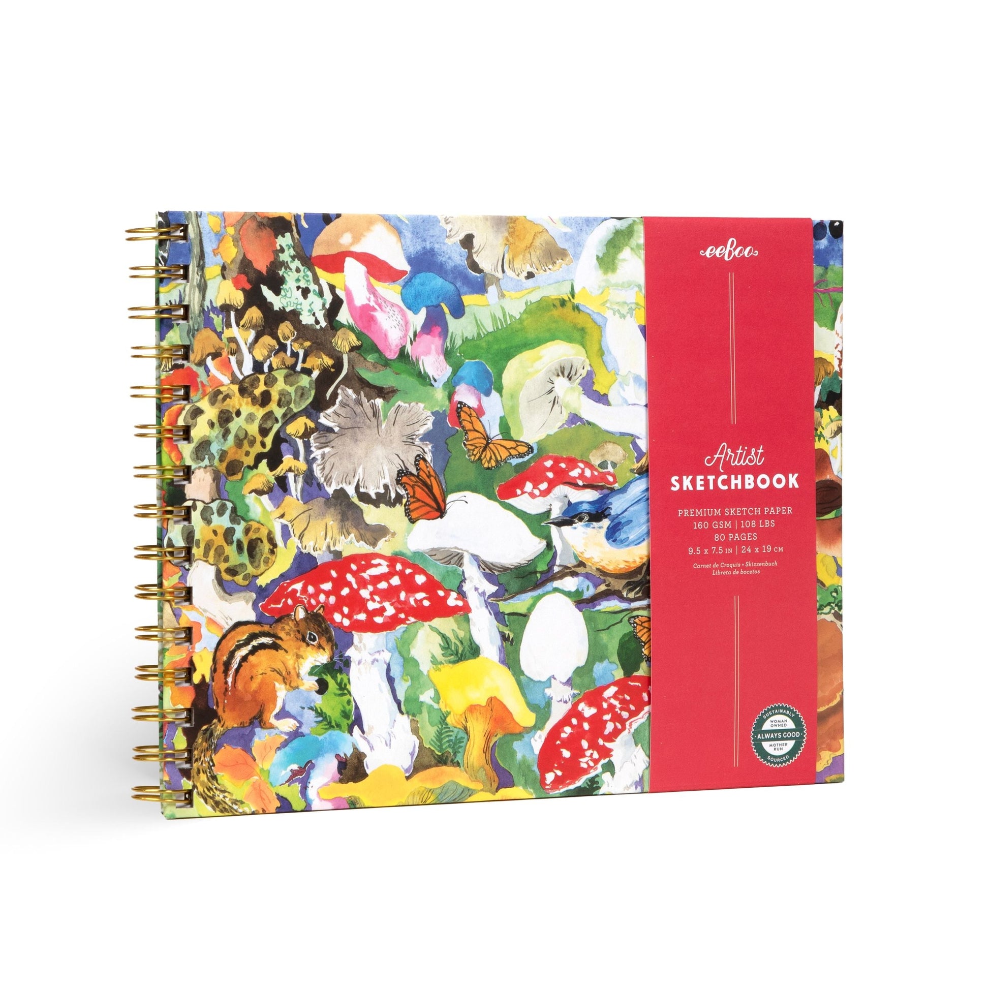 mushroom-hardcover-artist-sketchbook