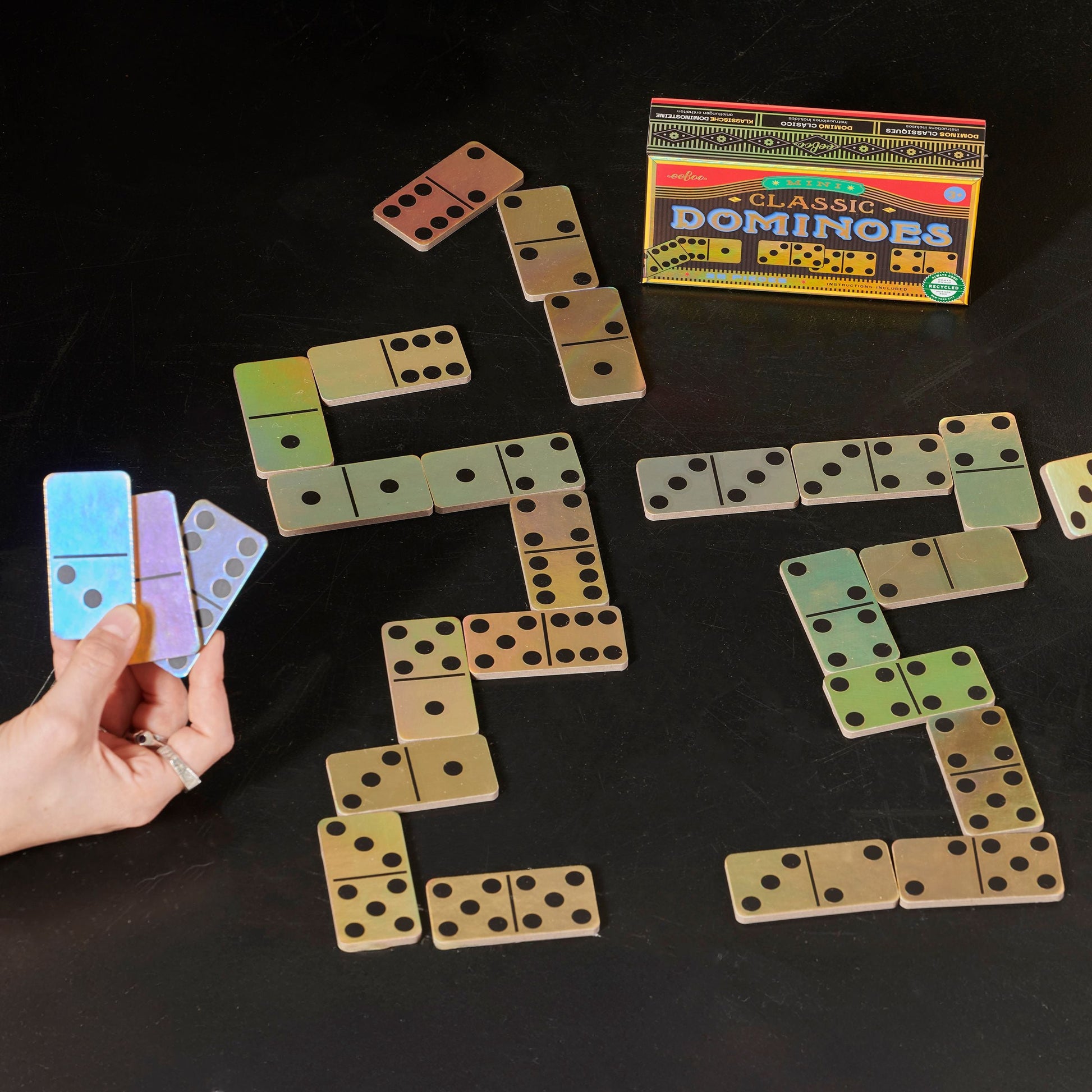 Classic Mini Dominoes by eeBoo | Unique Fun Gifts
