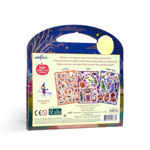 Halloween Shiny Stickers by eeBoo | Unique Fun Gifts
