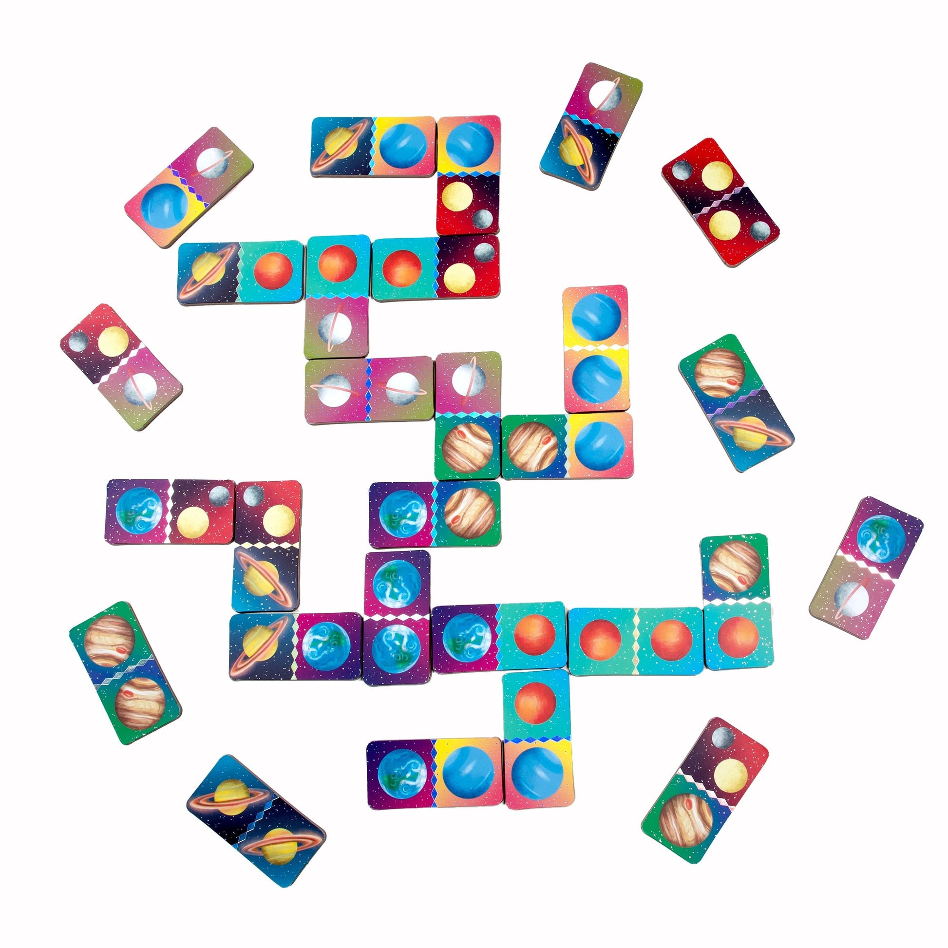 Space Mini Dominoes by eeBoo | Unique Fun Gifts
