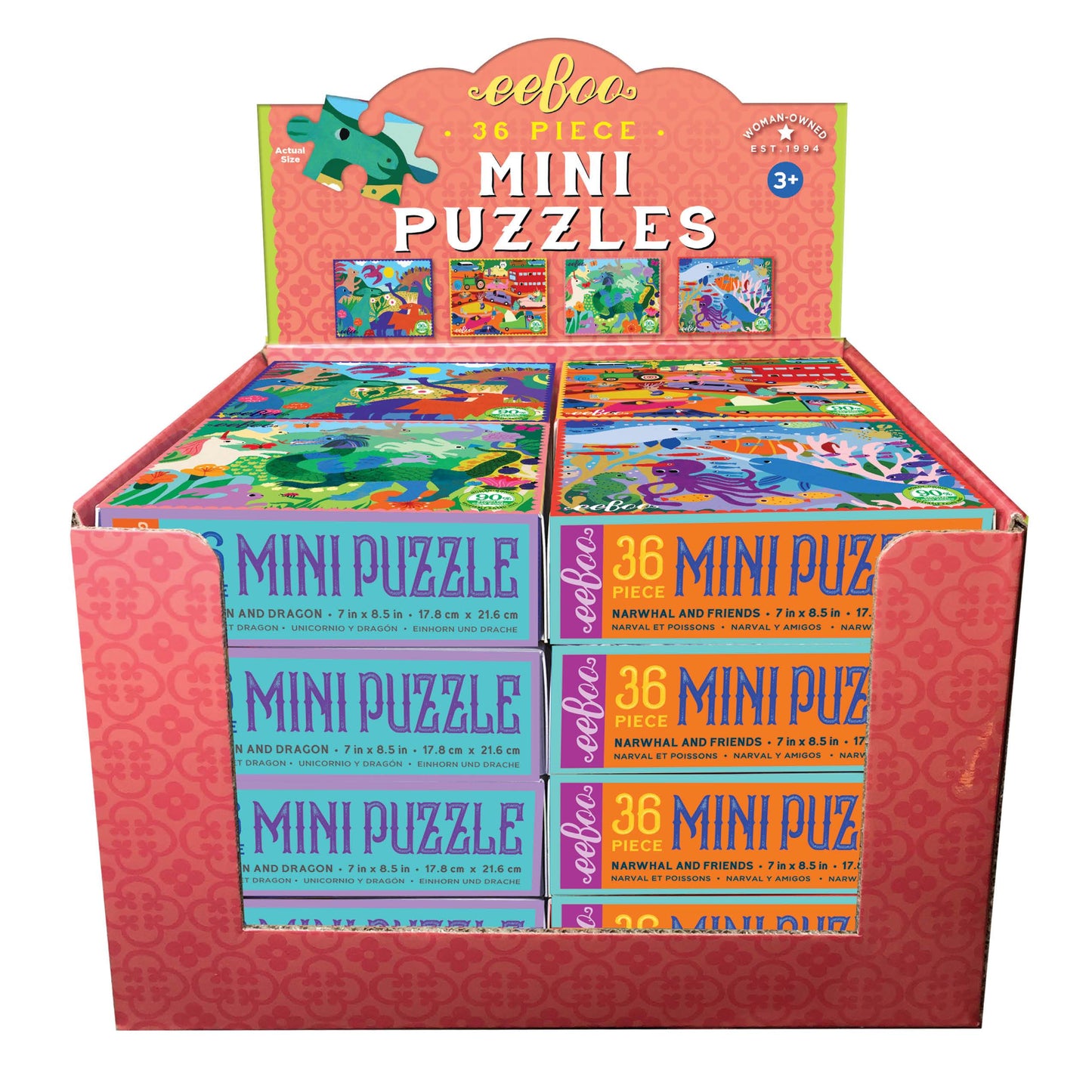 Monika Miniature Puzzle Assortment |  Gifts by eeBoo