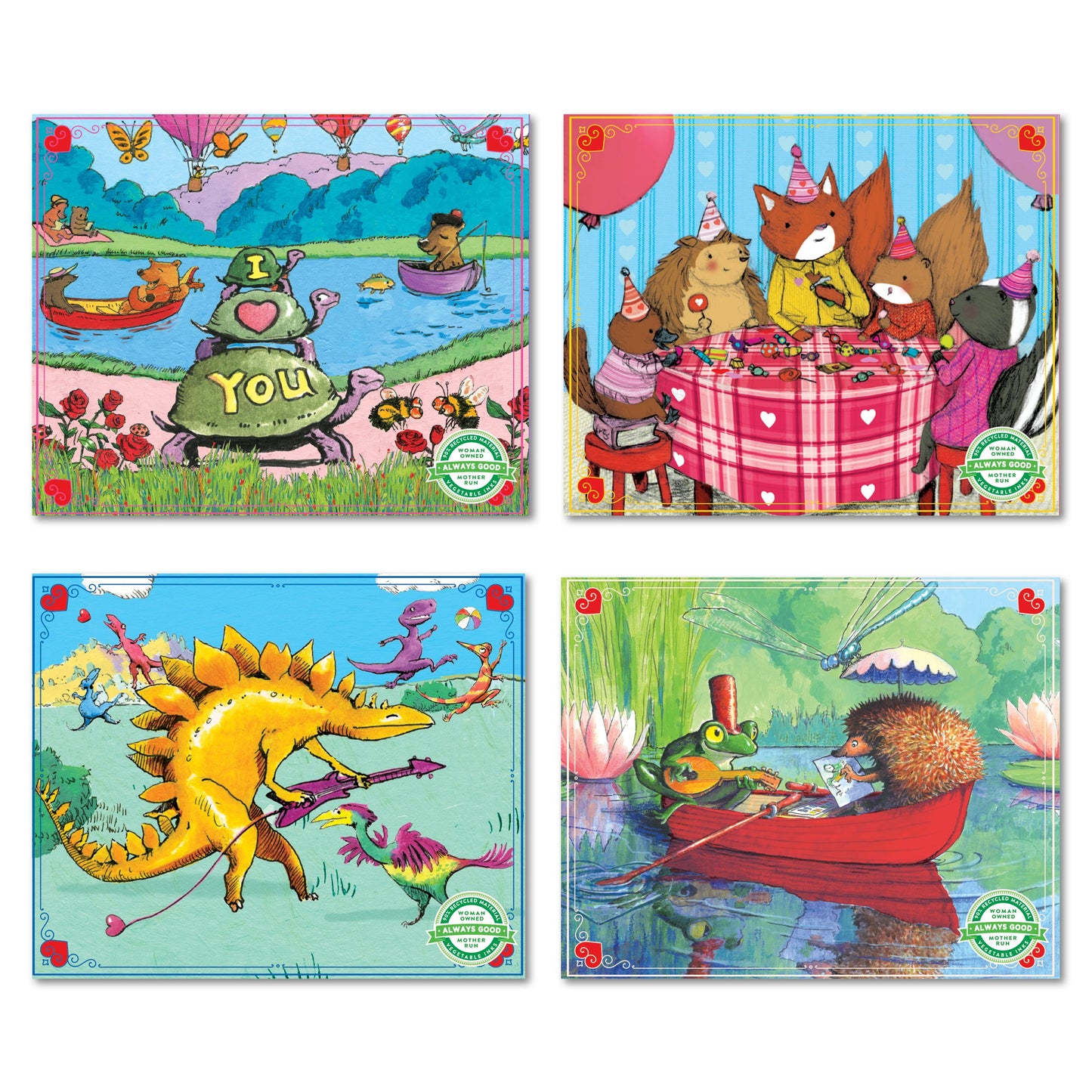 Miniature Valentine Puzzle Assortment | Gifts by eeBoo