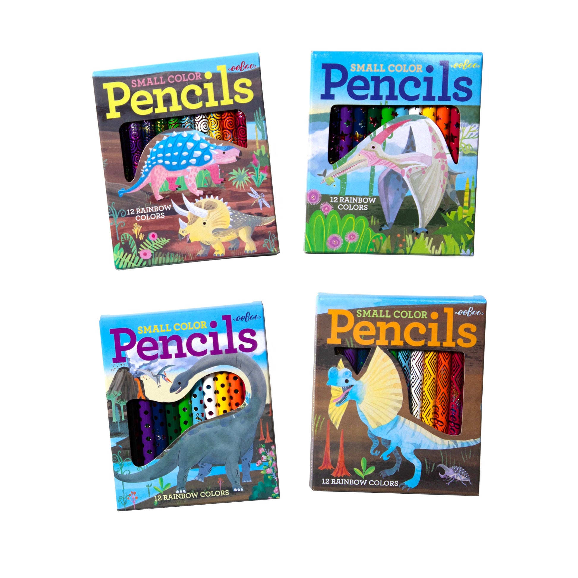 Small Dinosaur Pencils Assortment | Fun Unique Birthday Party Favors