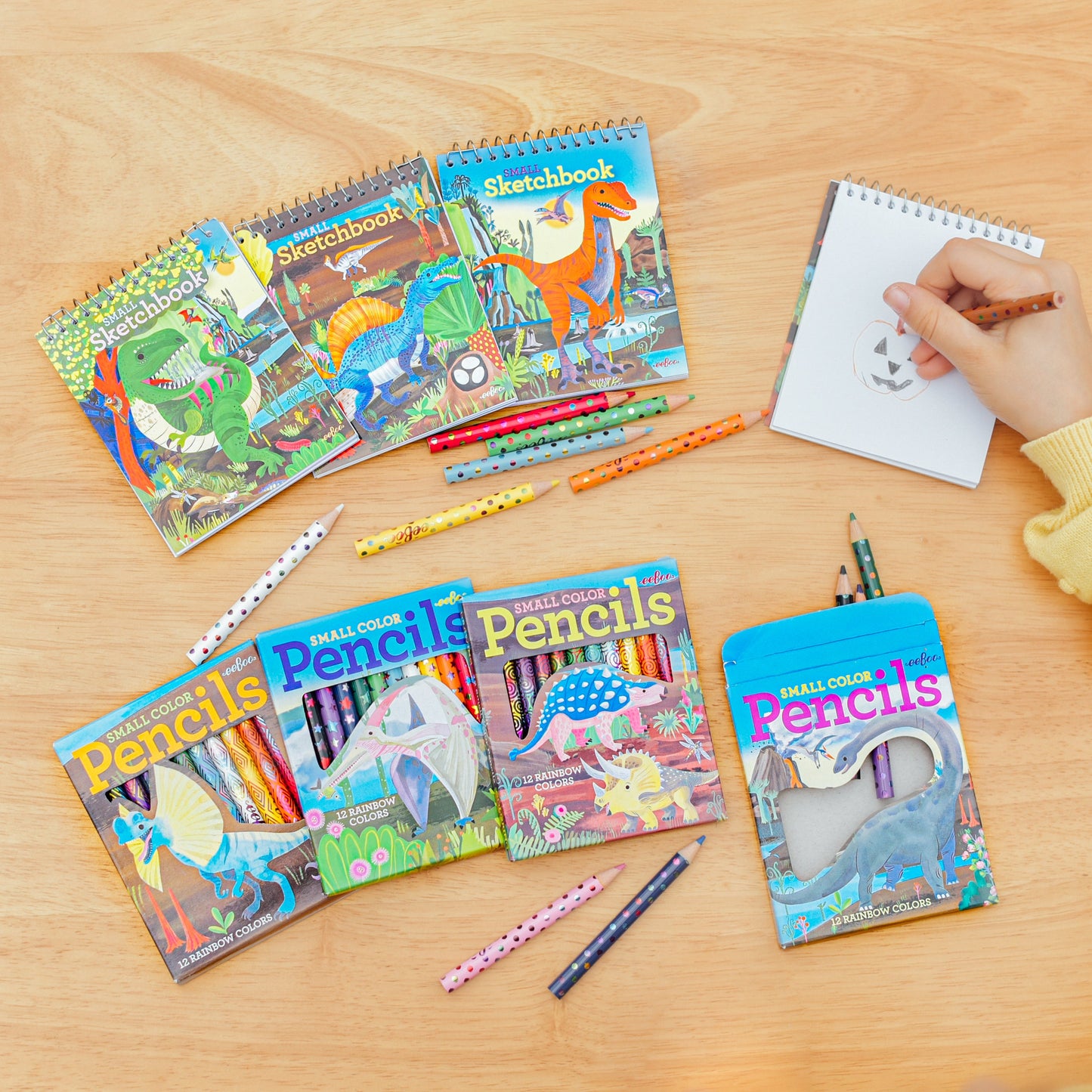 Small Dinosaur Pencils Assortment | Fun Unique Birthday Party Favors