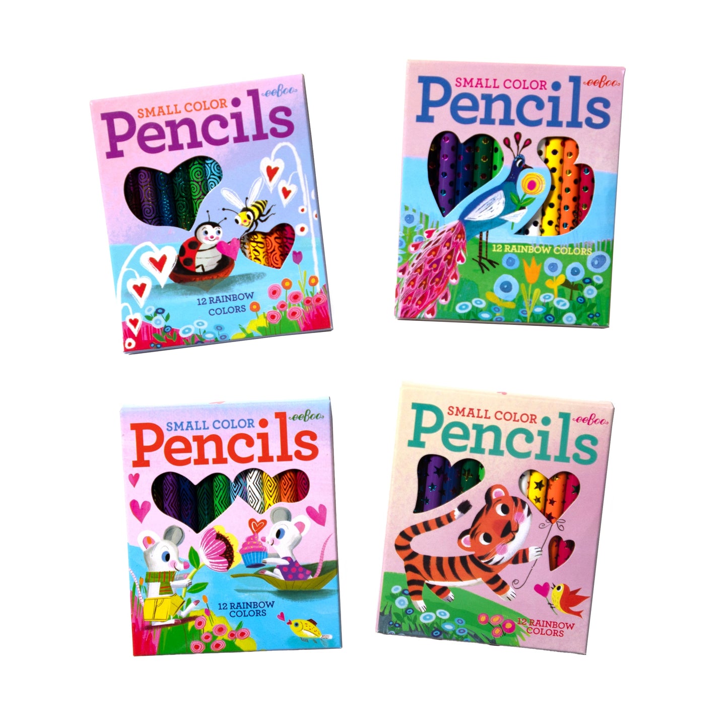 Small Valentine Pencil Assortment | Fun Unique Birthday Party Favors