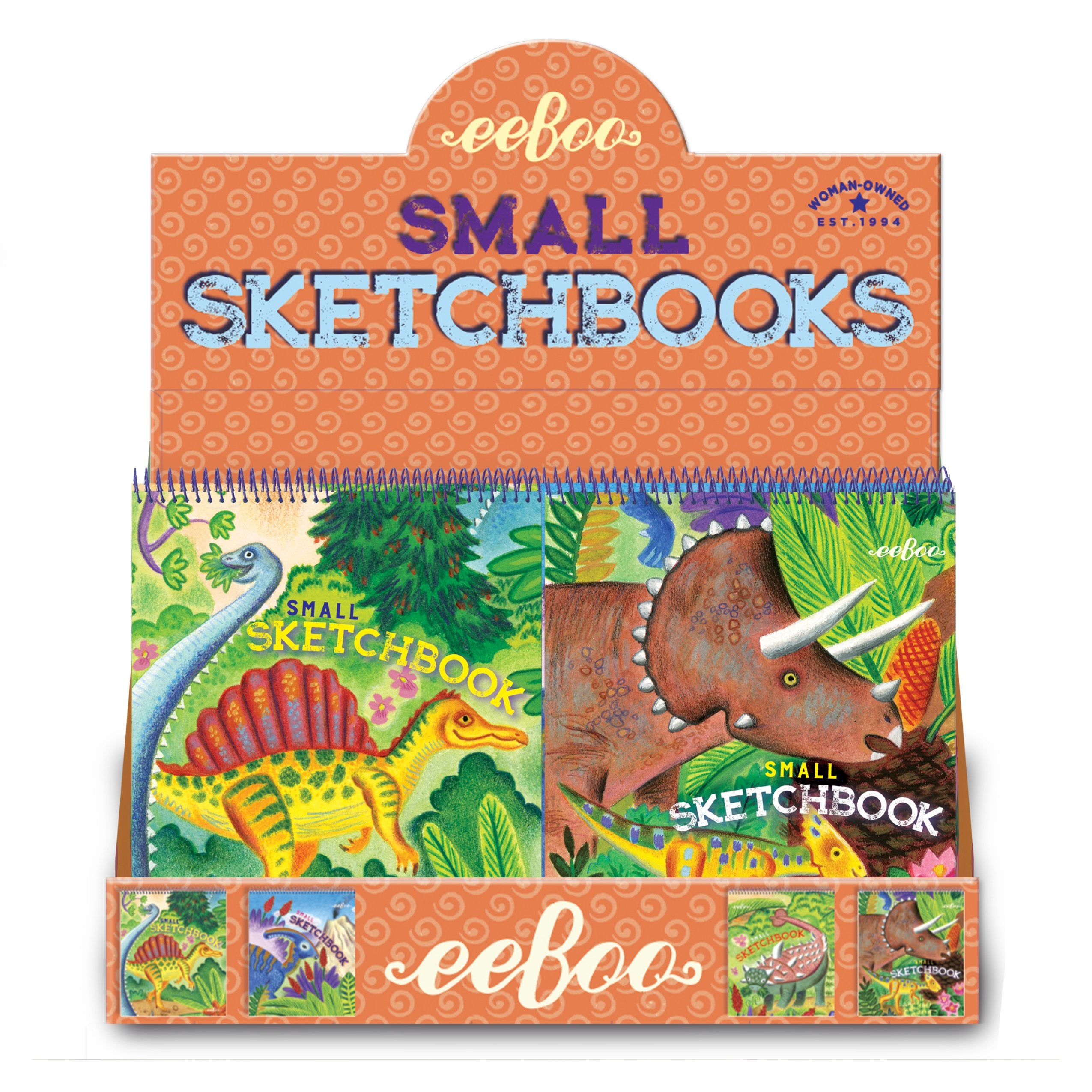 Eeboo Small Sketchbook Assortment Animals in the Wild