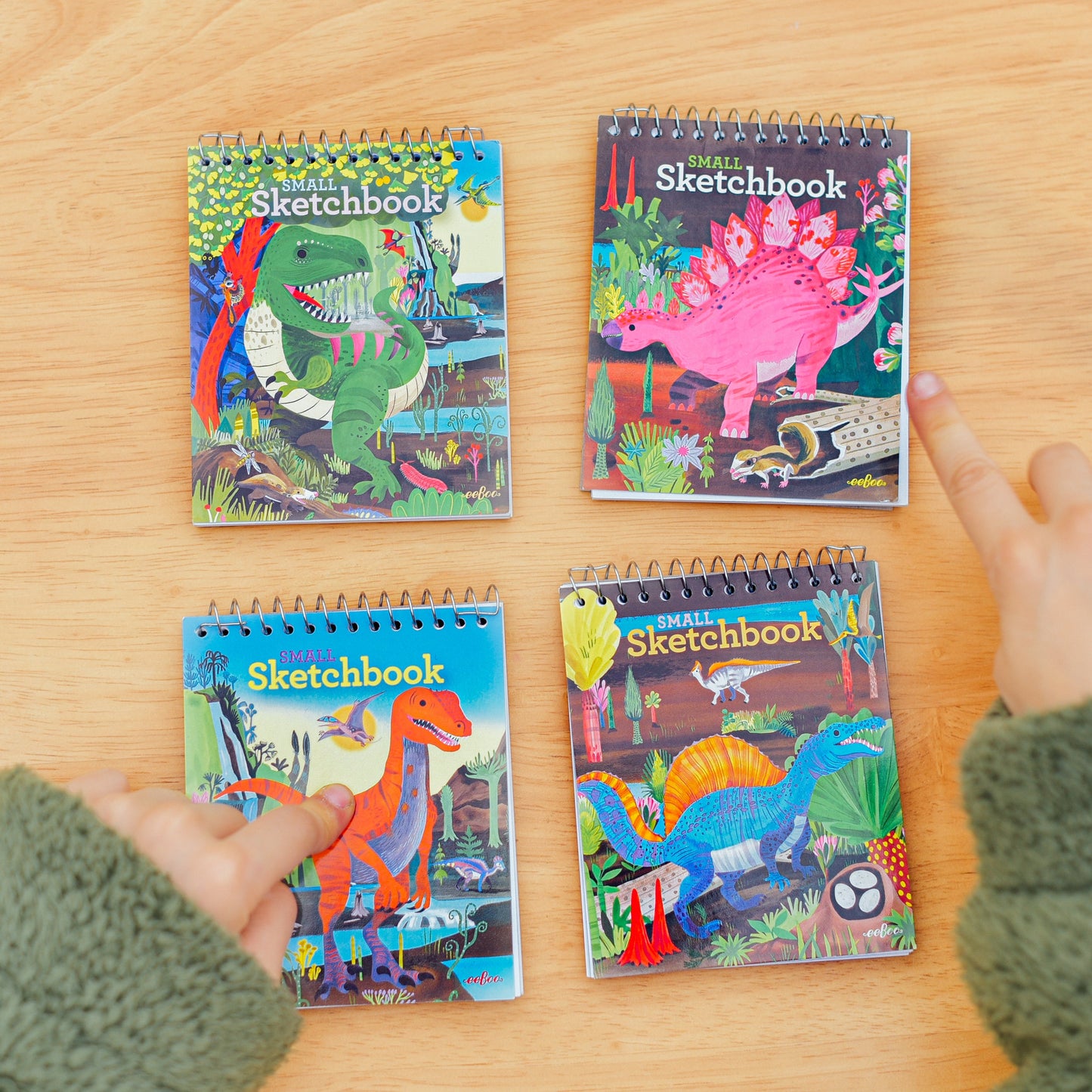 Small Dinosaur Sketchbook Assortment Fun Unique Birthday Party Favors