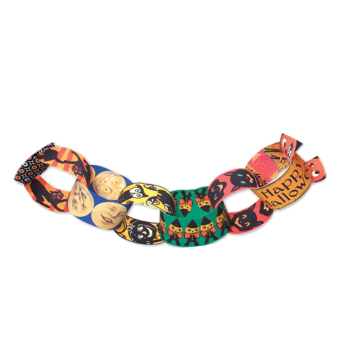 Halloween Paper Chain |  Gifts by eeBoo