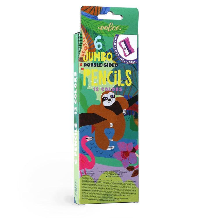 Sloth Double-Sided Pencils
