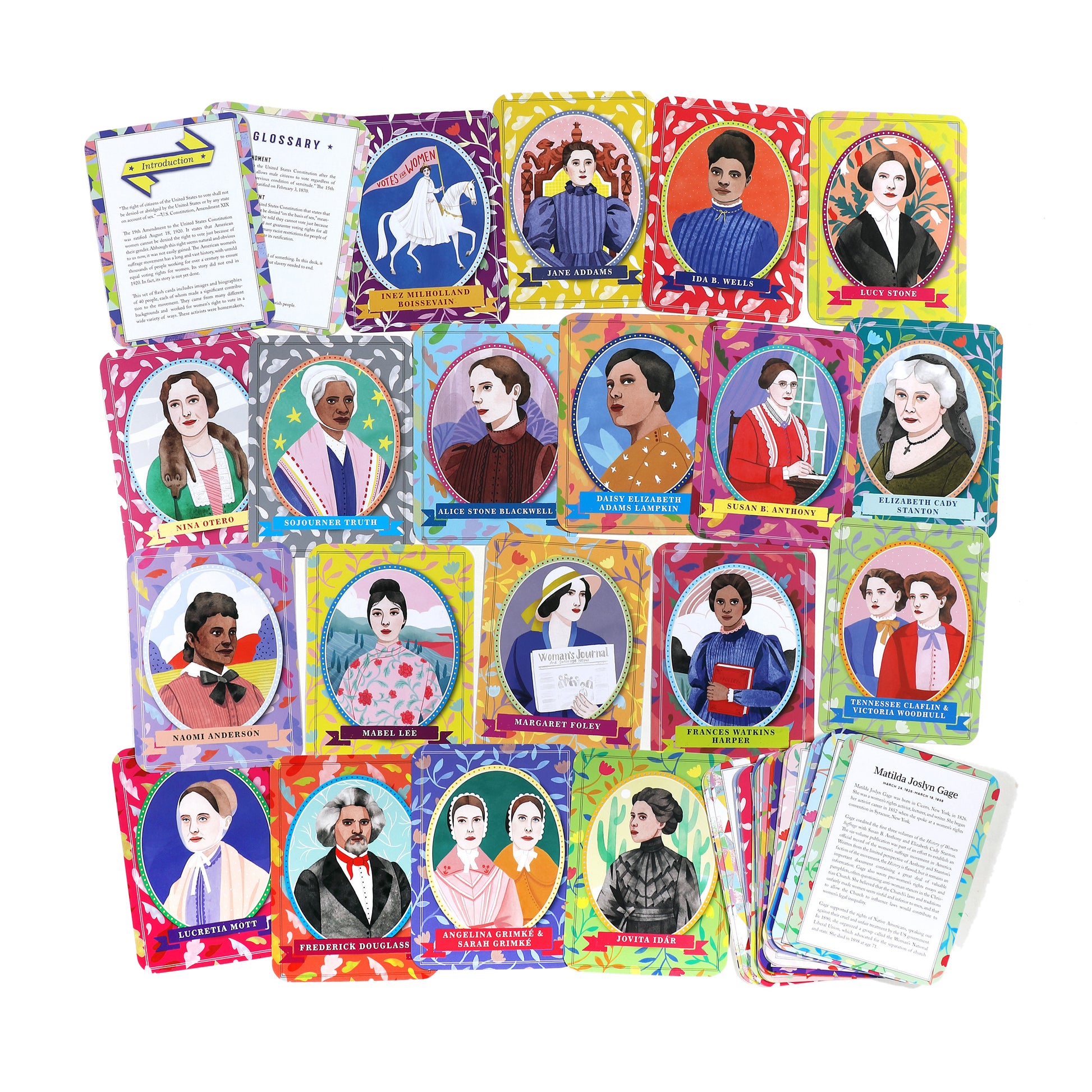 Votes for Women Educational Flash Cards eeBoo