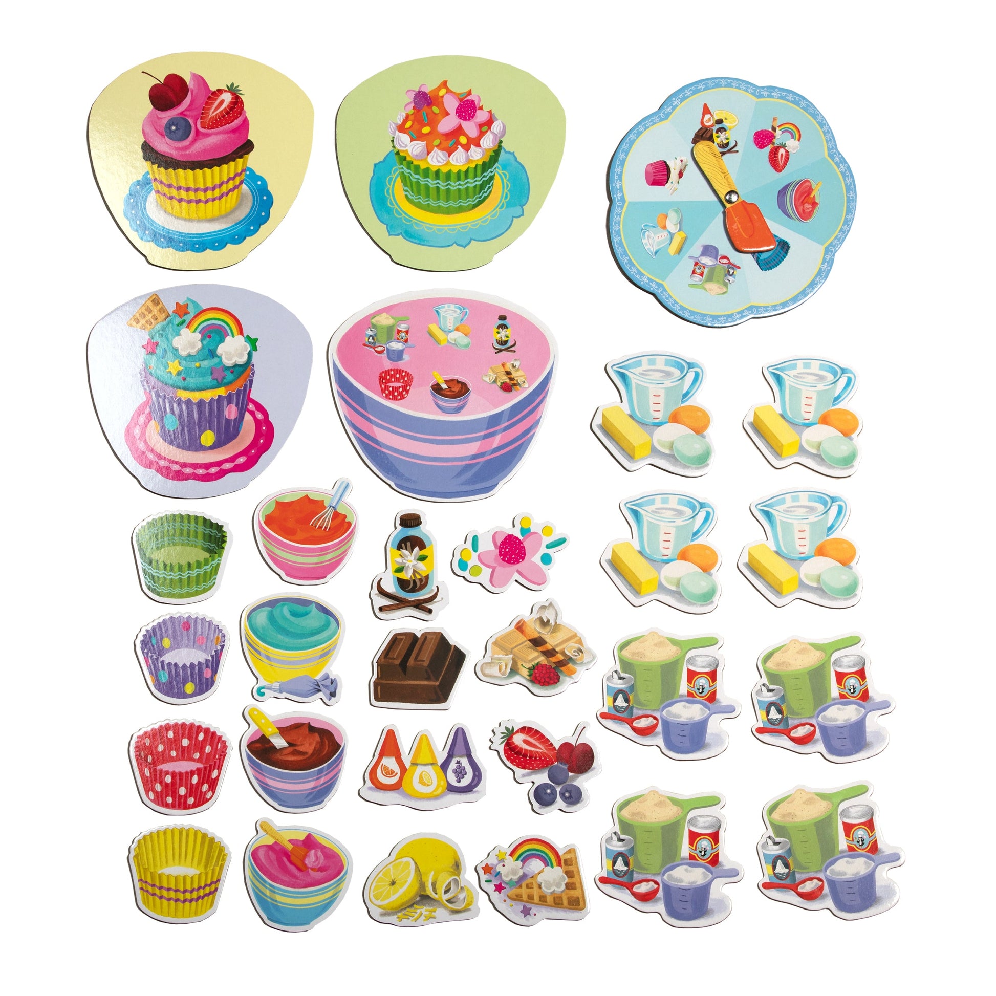 Cupcake Shaped Spinner Game by eeBoo | Unique Fun Gifts