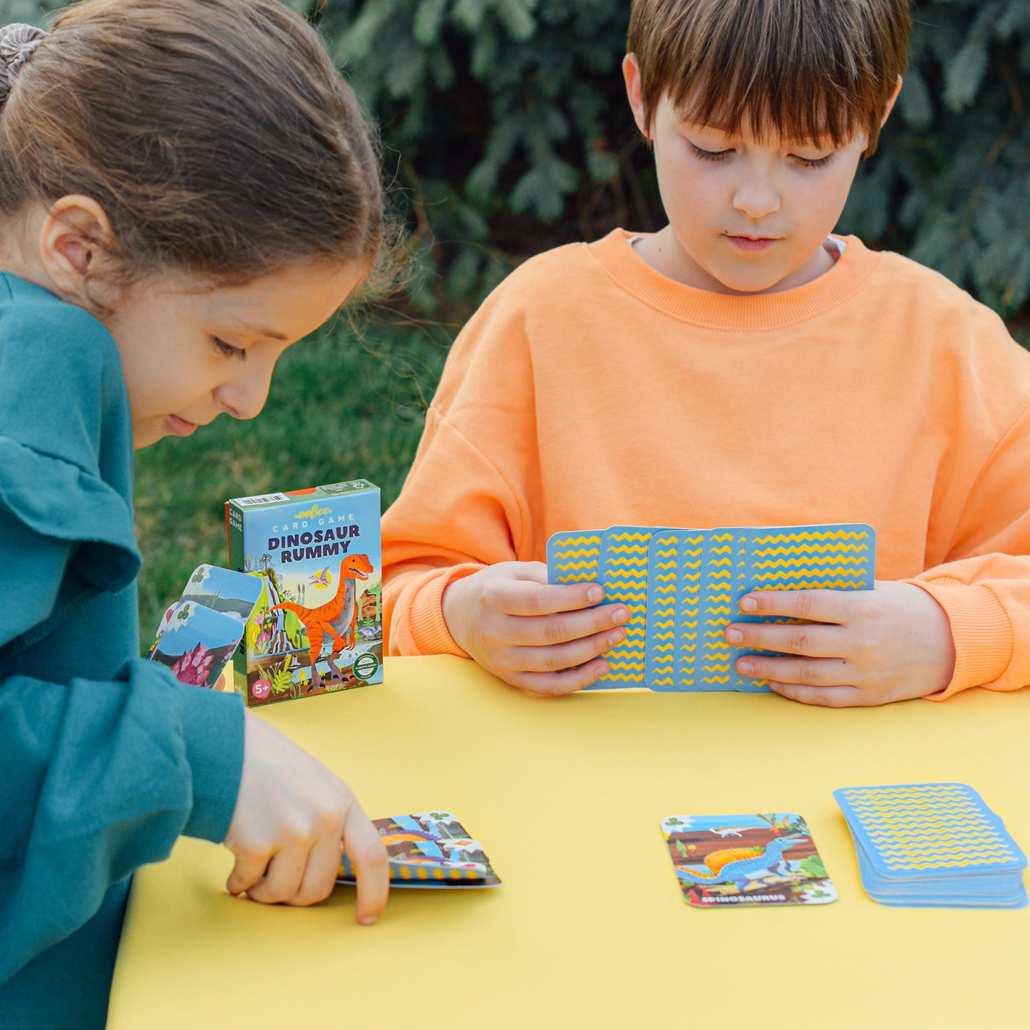 Dinosaur Rummy Playing Cards | Unique Fun Gifts for Kids Ages 5+