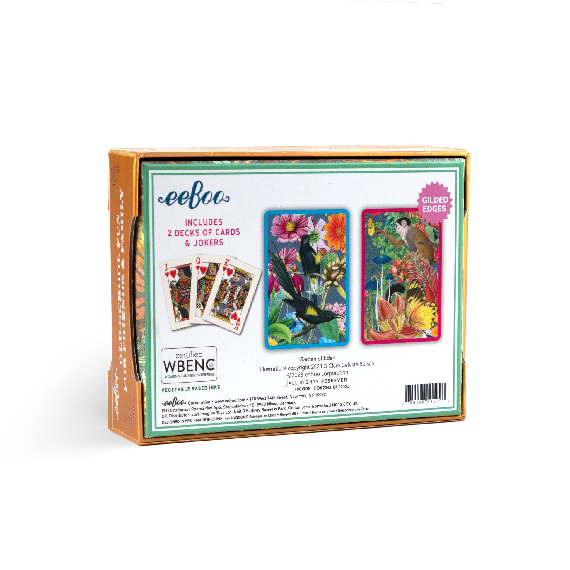 Garden of Eden Playing Cards | Unique Great Gifts for Kids & Adults 