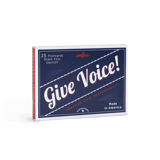 Give Voice Postcards eeBoo