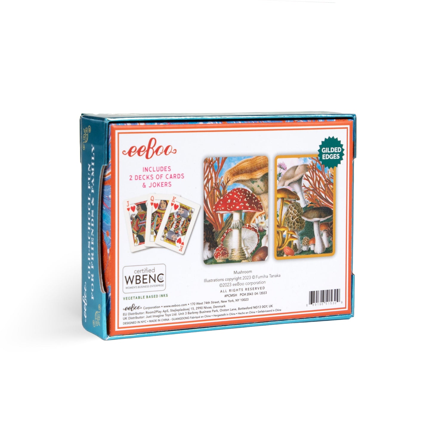 Mushroom Playing Cards | Unique Great Gifts for Kids & Adults