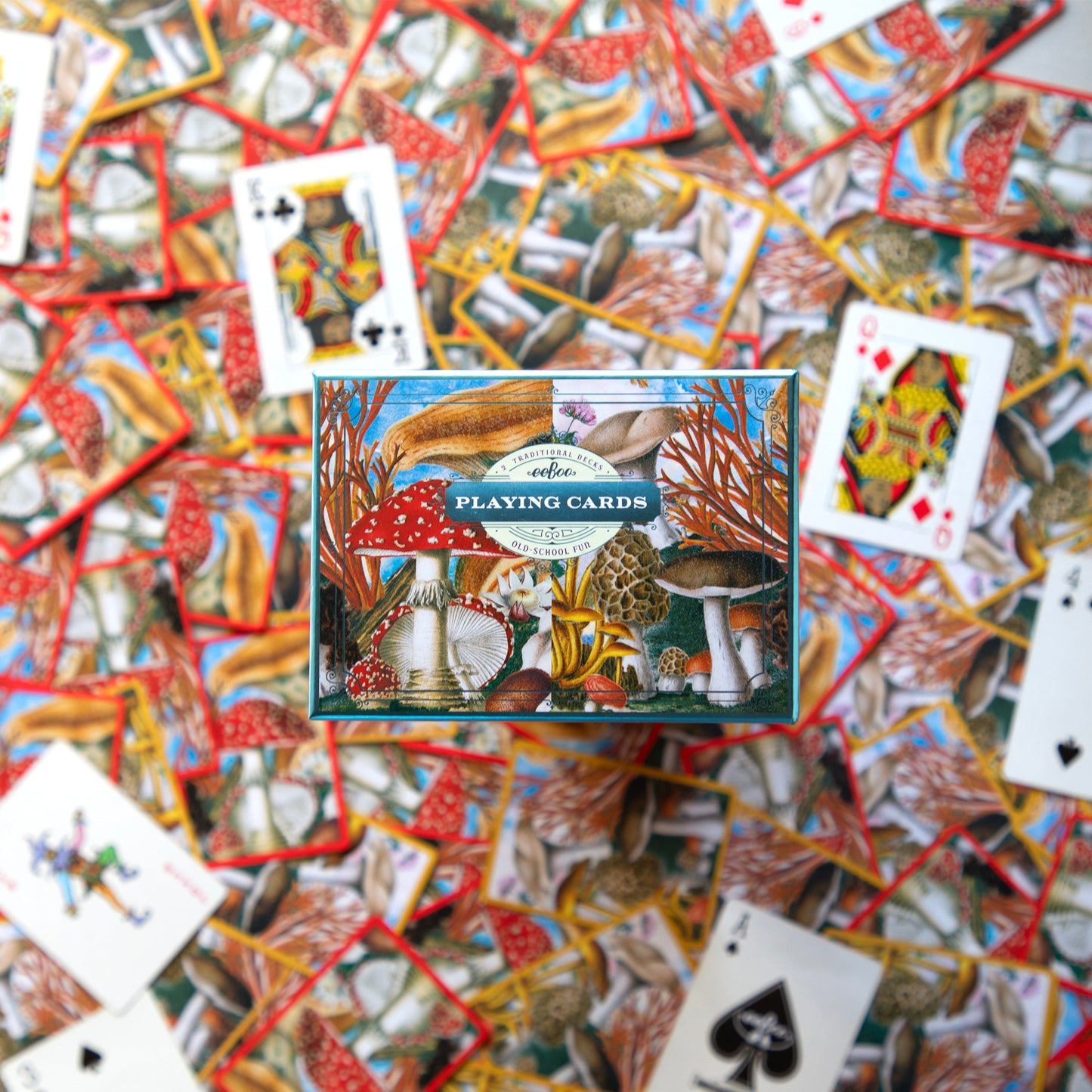 Mushroom Playing Cards | Unique Great Gifts for Kids & Adults