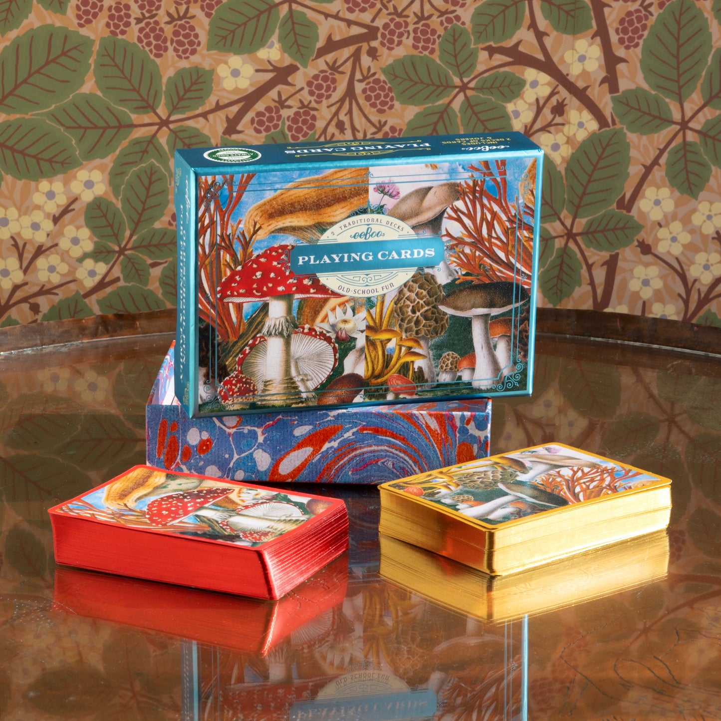 Mushroom Playing Cards | Unique Great Gifts for Kids & Adults